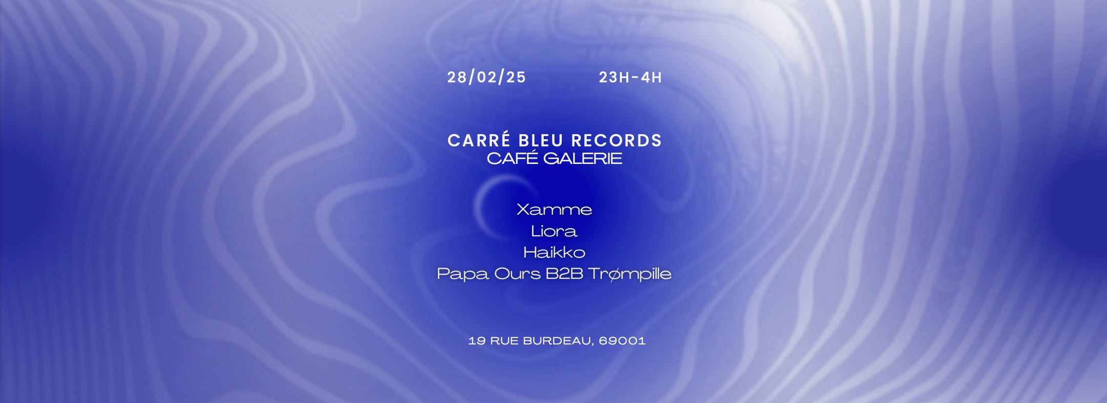 Carré Bleu Records : Café Galerie