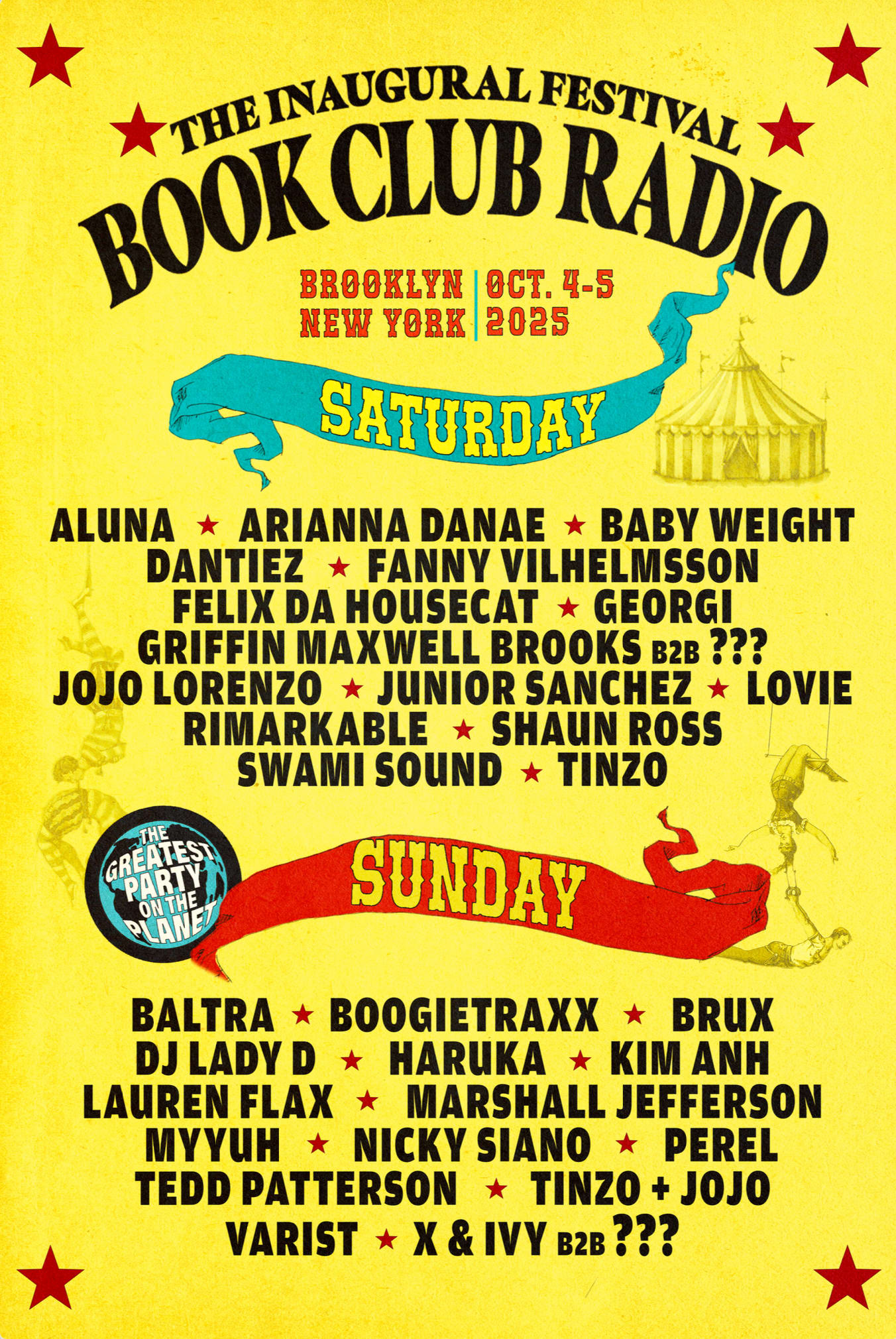 Book Club Radio Festival #1 The Circus