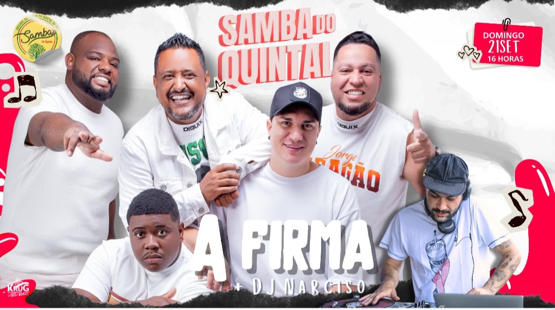 Samba Do Quintal - A Firma - Dj Narciso 21/09