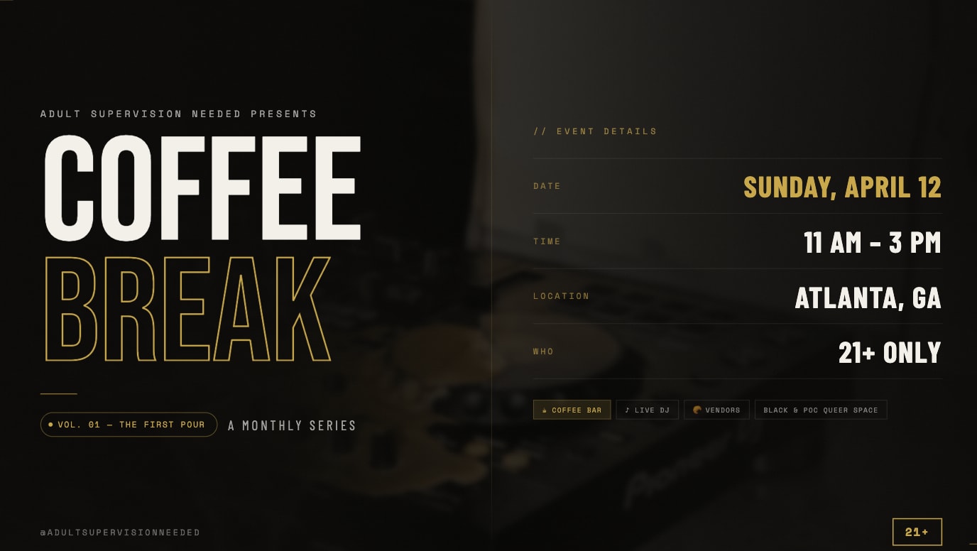 Coffee Break Vol 1: Morning Shift