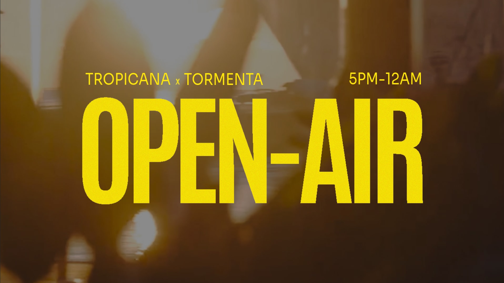 Tropicana X Tormenta: Open-Air @ Bonança / Doca De Belém