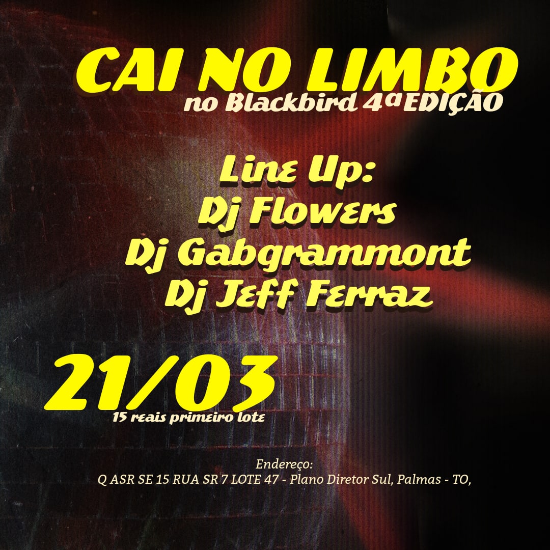 Cai No Limbo IV Edição (No Blackbird)