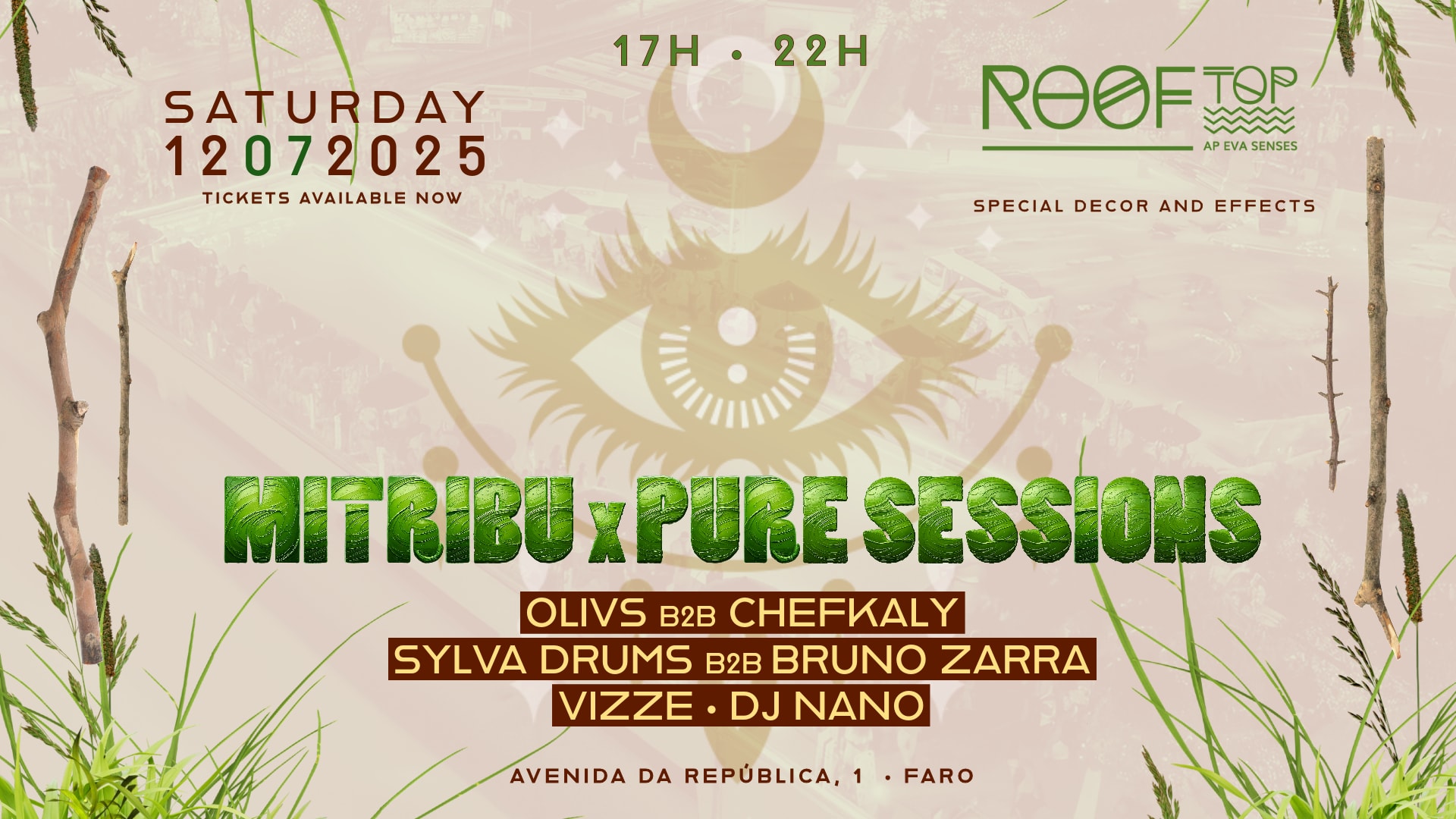 Mitribu X Pure Sessions @ Rooftop Eva (Faro)