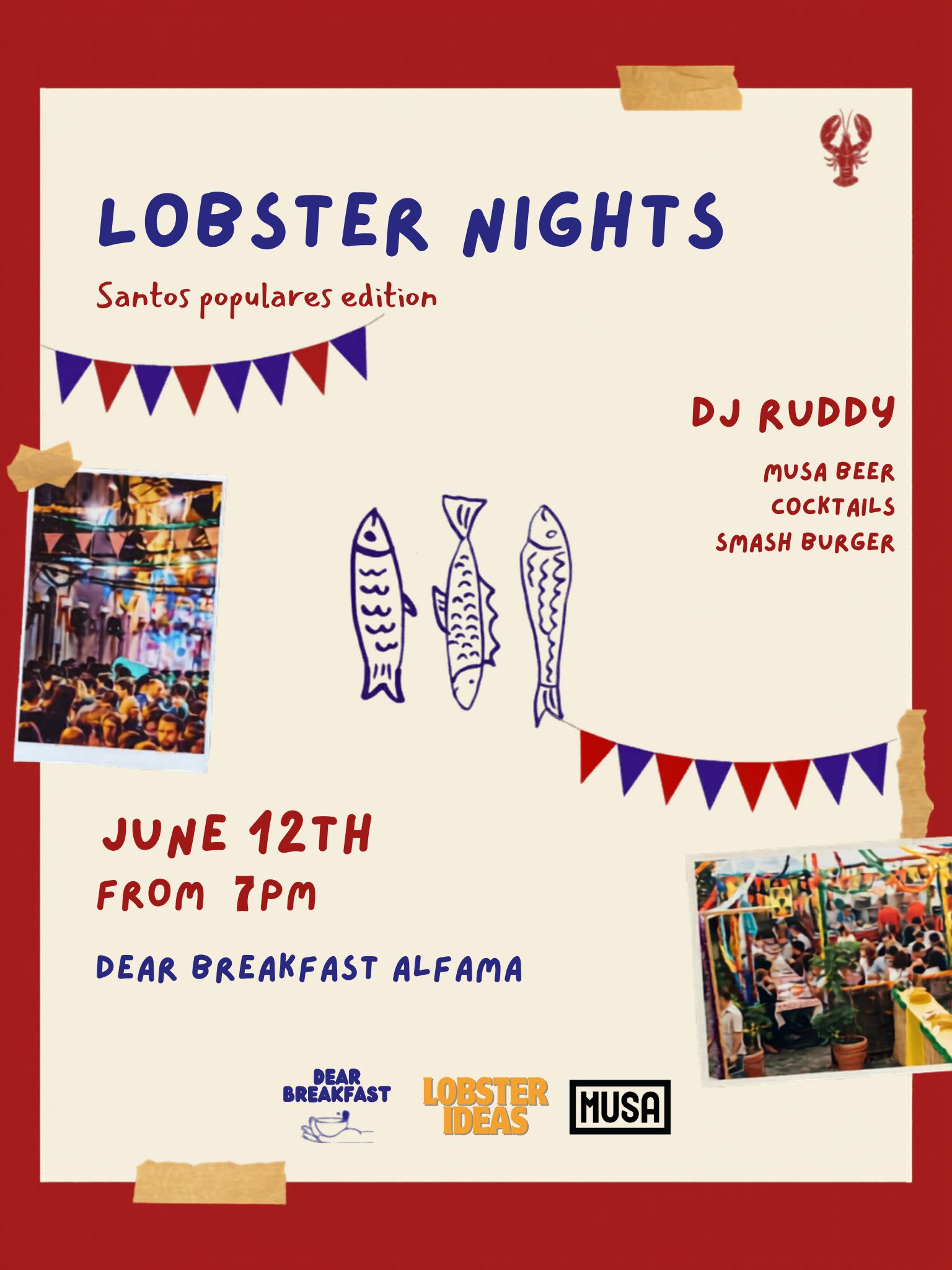 Lobster Nights X Dear Breakfast : Santos Populares