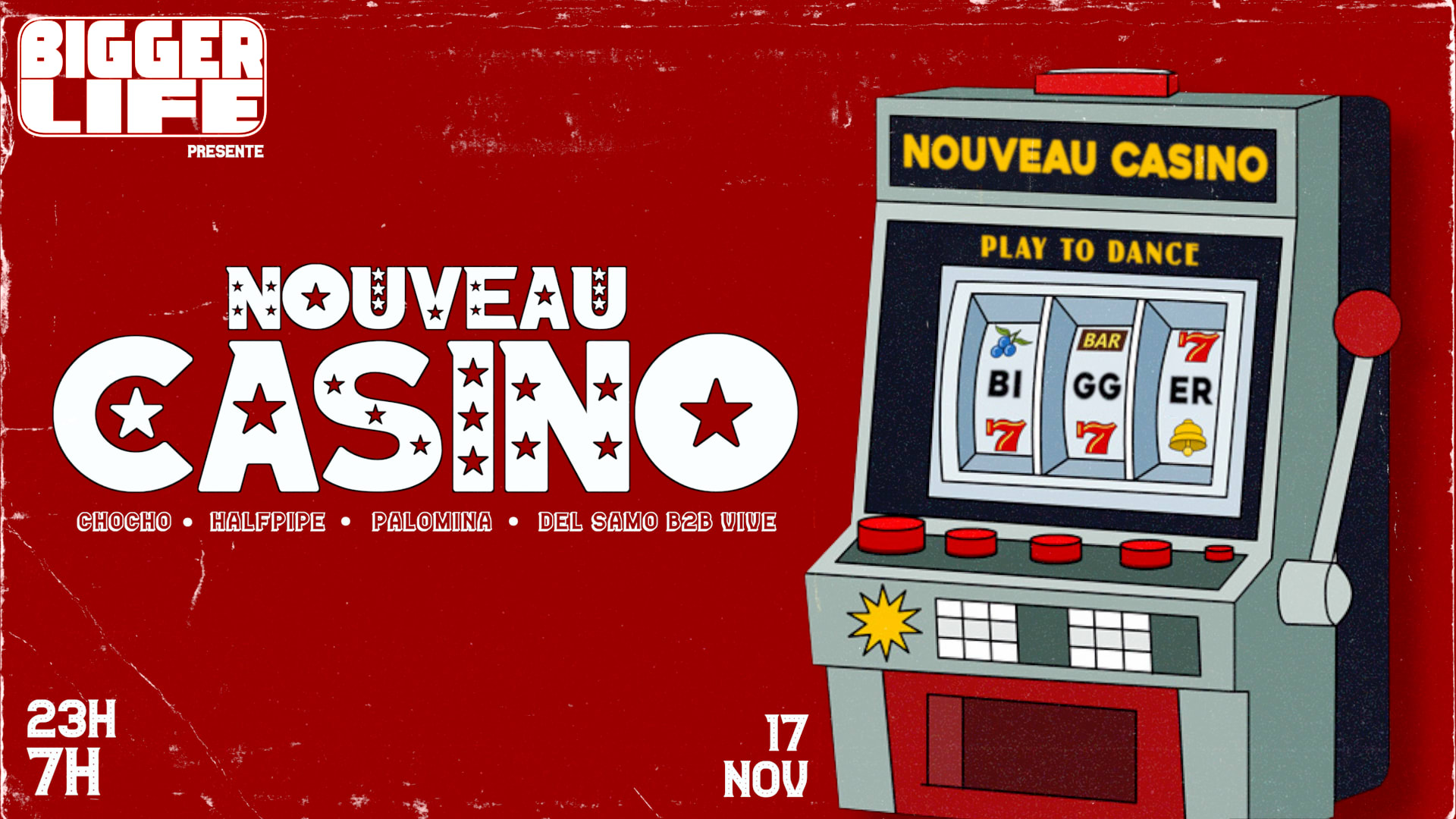 Bigger Life X Nouveau Casino