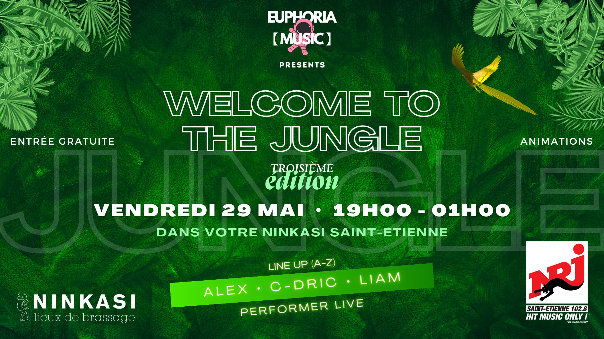 Welcome To The Jungle / Troisième Édition