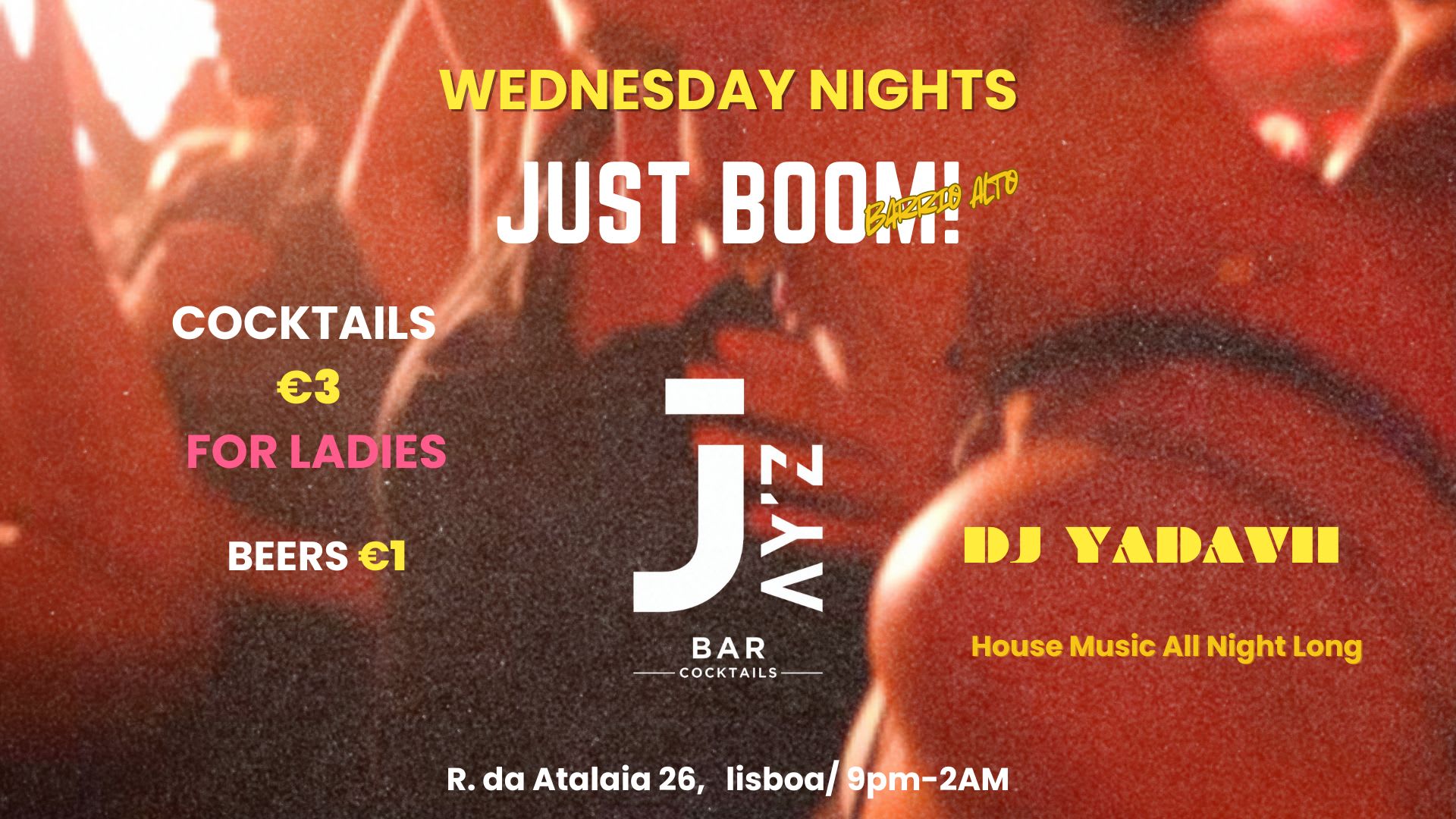 Just Boom! -3 Euro Cocktails For Ladies