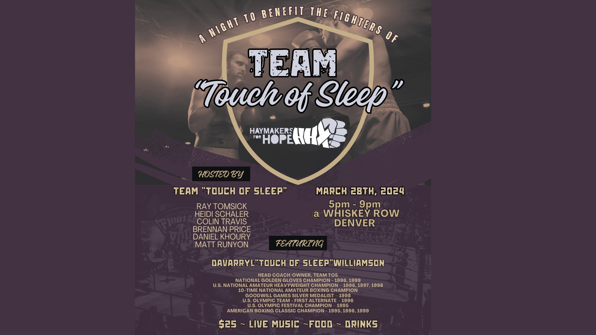 A Night To Benefit Team Touch Of Sleep