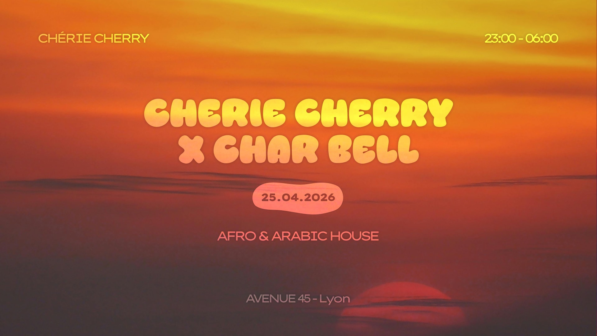 Chérie Cherry X Char Bell