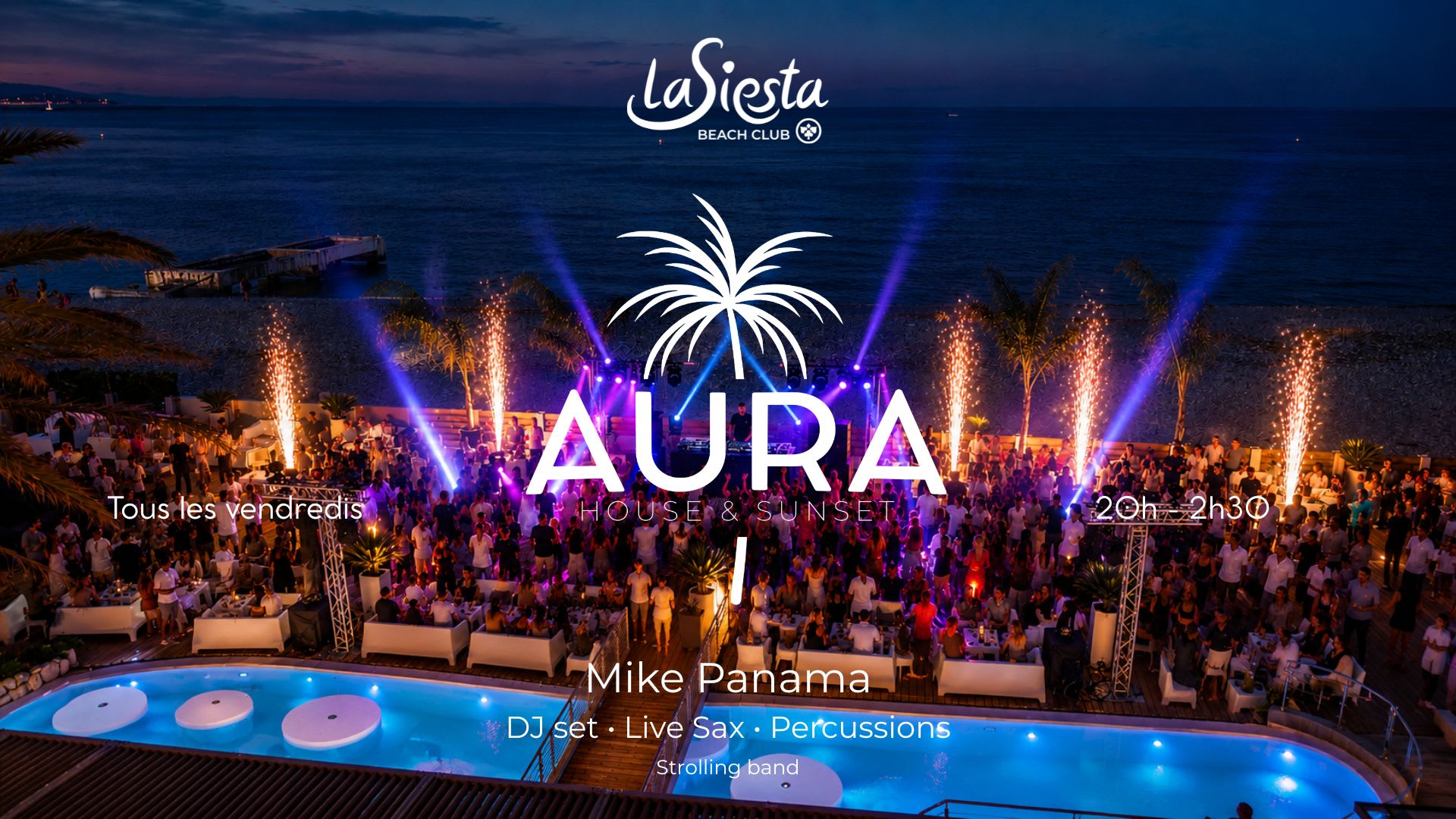 Aura – House & Sunset • Dj Set & Live Music