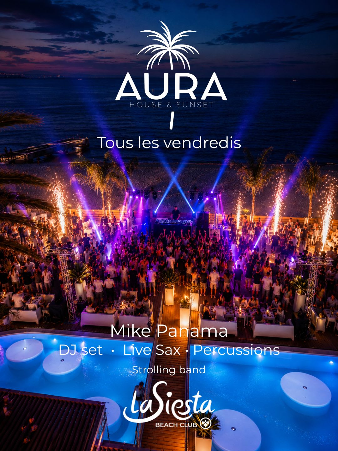 Aura – House & Sunset • Dj Set & Live Music