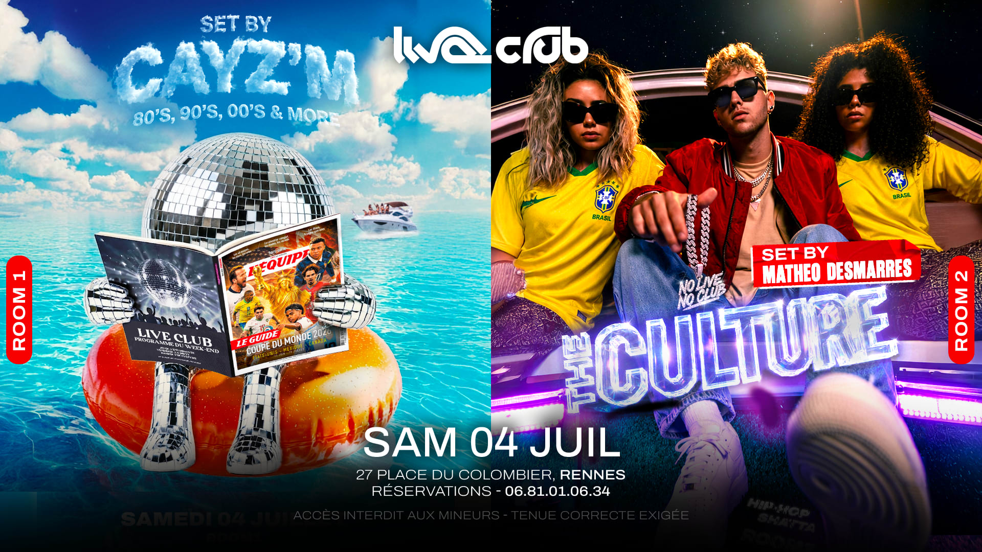The Culture : Matheo Desmarres (R2)+ Cayz'm (R1)