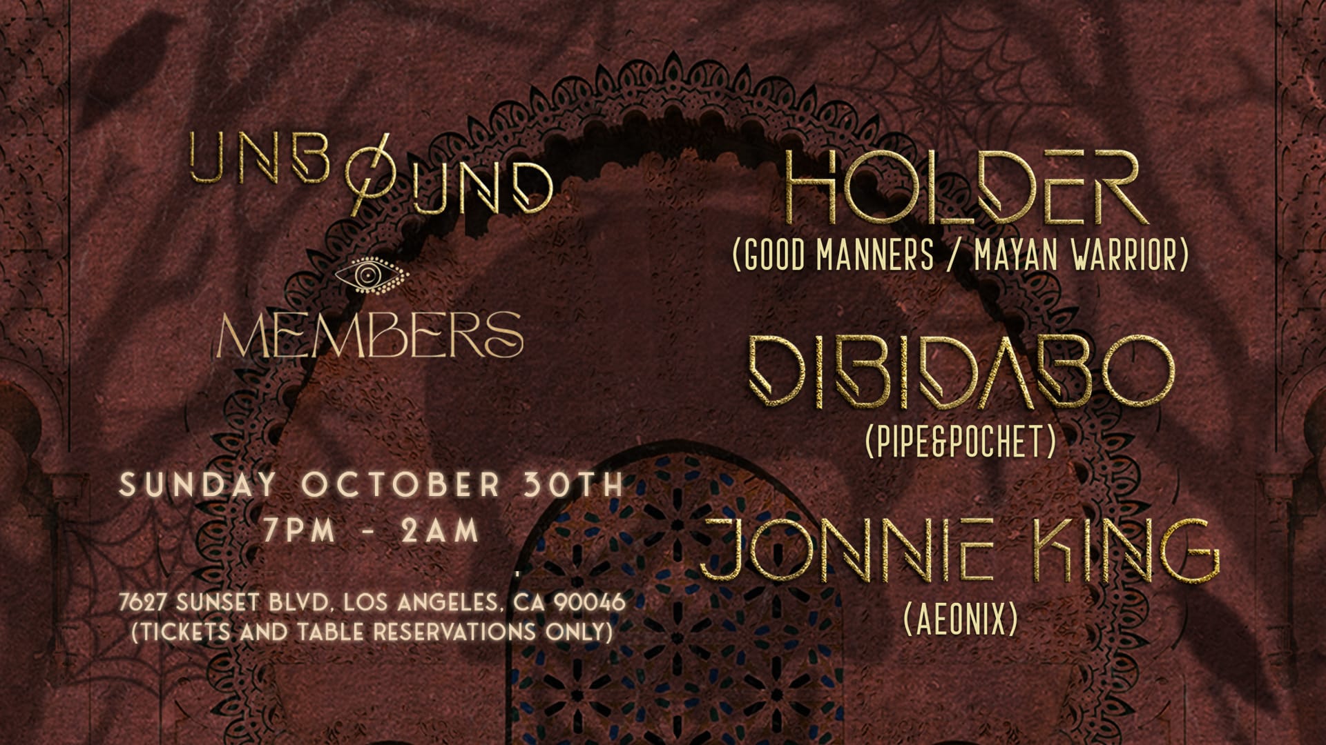 Members X Unbøund : Halloween Experience 🎃