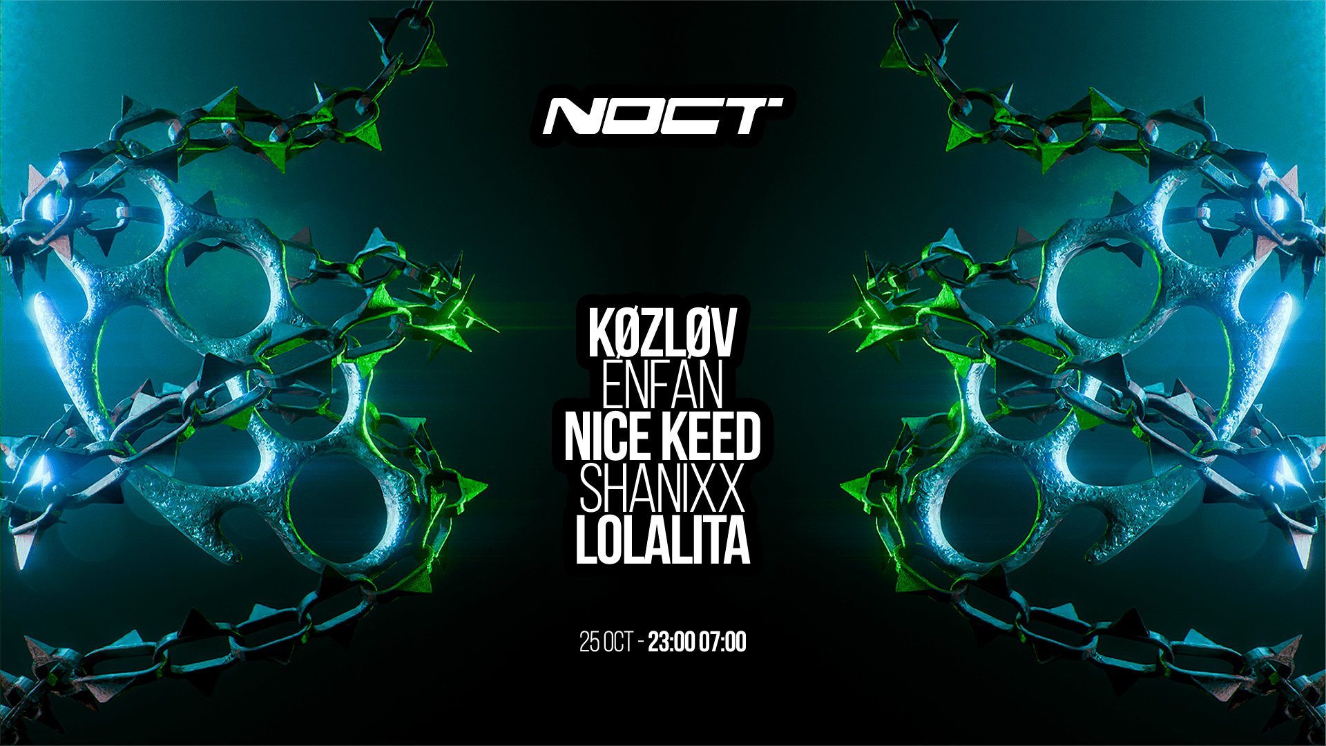 Noct : Kozlov - Enfan - Nice Keed - Shanixx - Lolalita