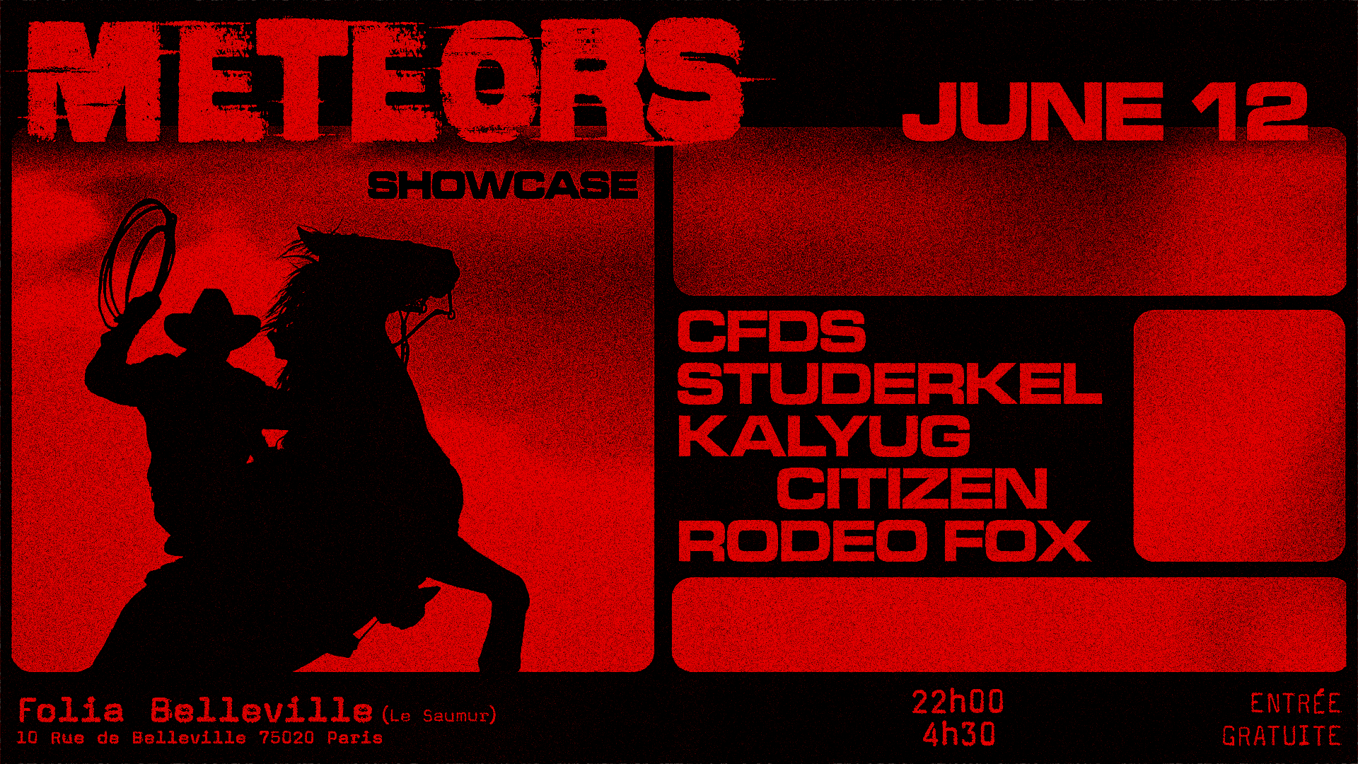 Meteors Showcase