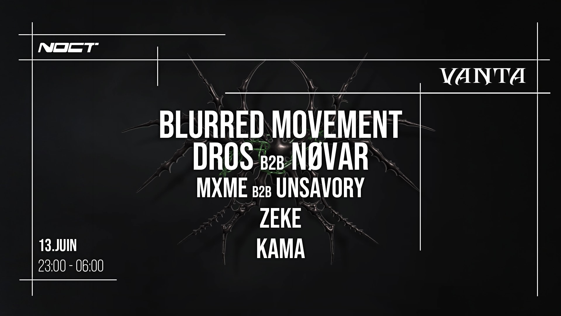 Vanta : Blurred Movement - Dros B2b Nøvar & More