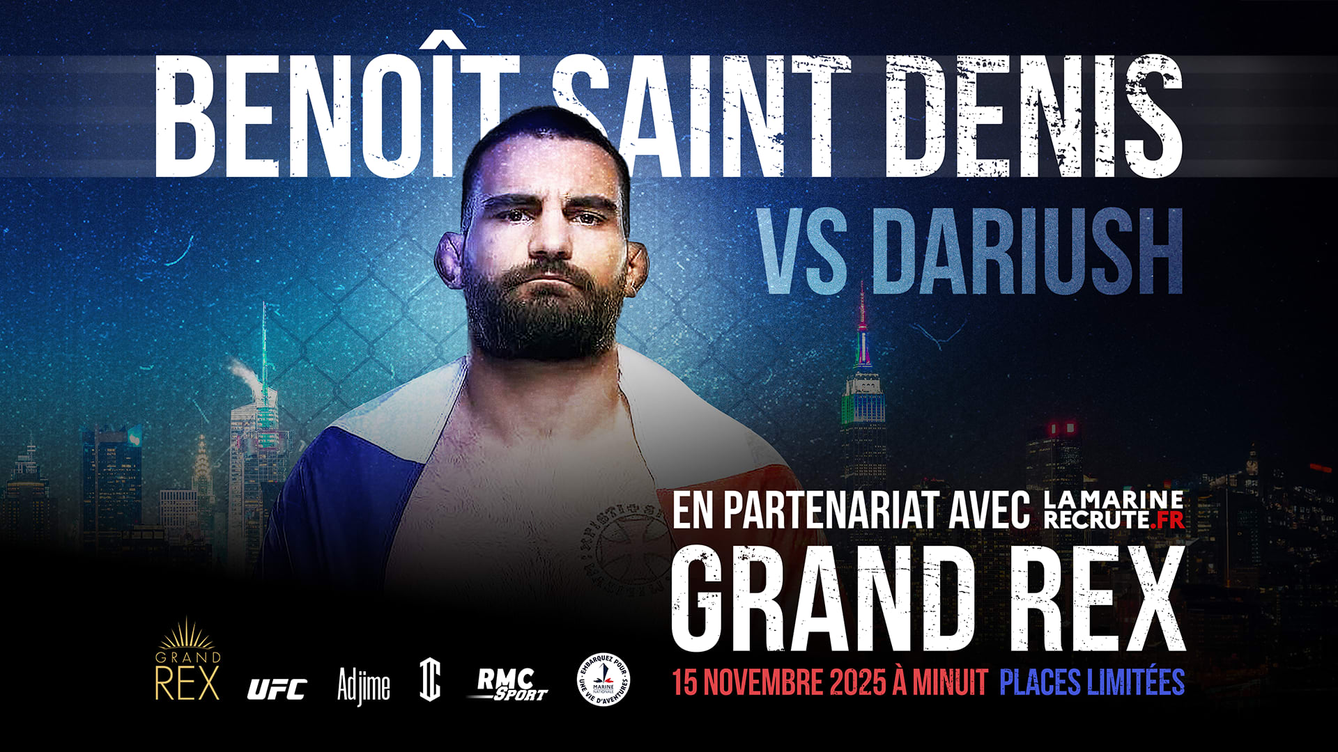 Benoit Saint Denis - Ufc 322 - Diffusion Officielle