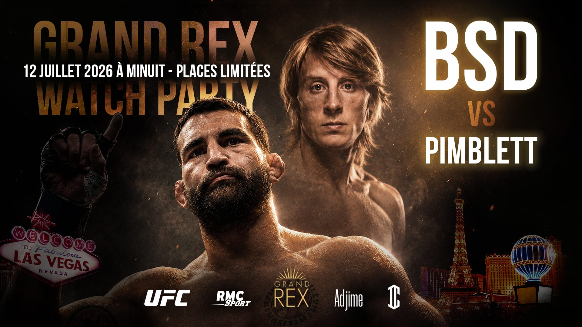 Benoit Saint Denis - Ufc 329 - Diffusion Au Grand Rex