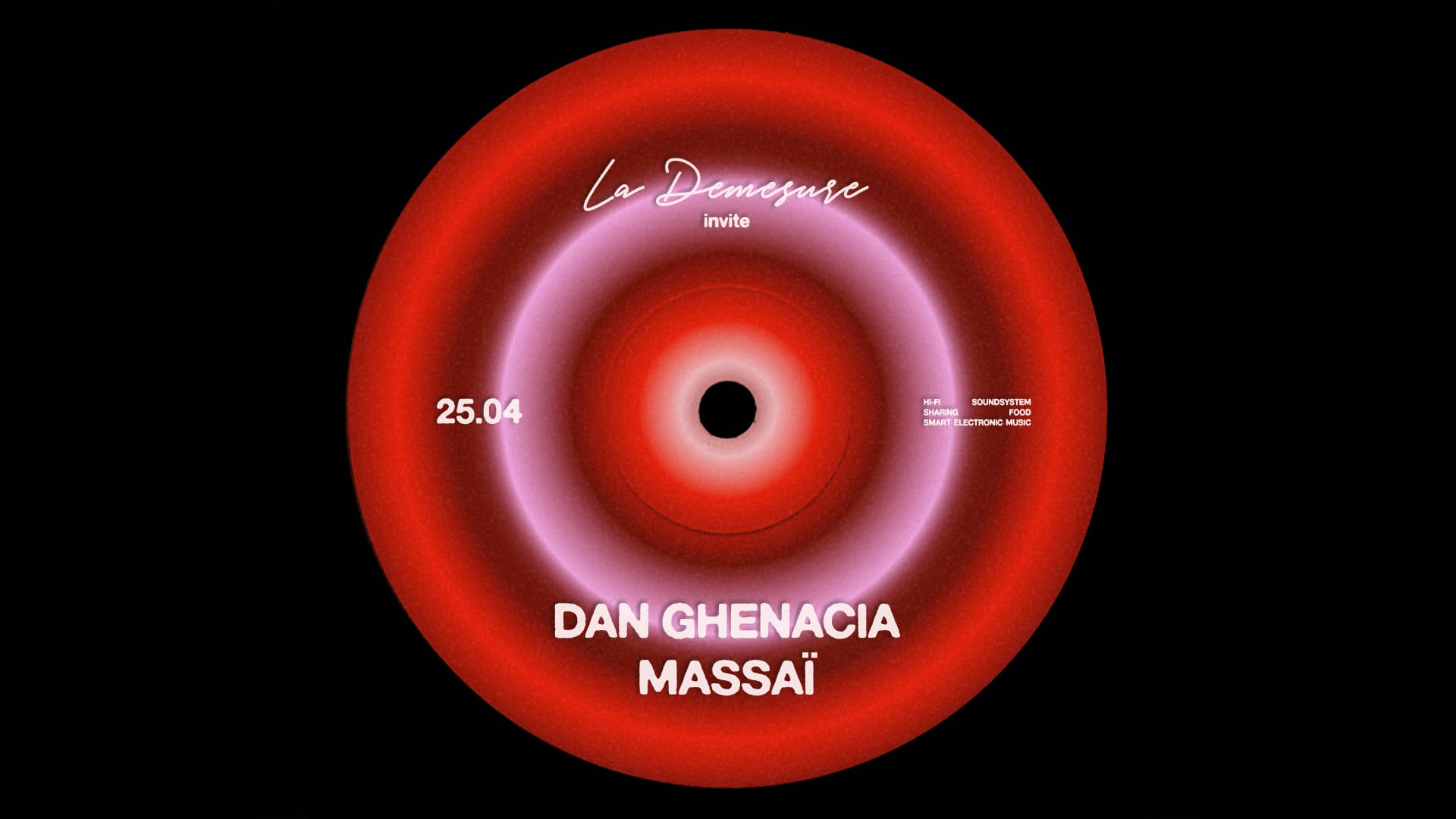 La Démesure Invite Dan Ghenacia & Massaï