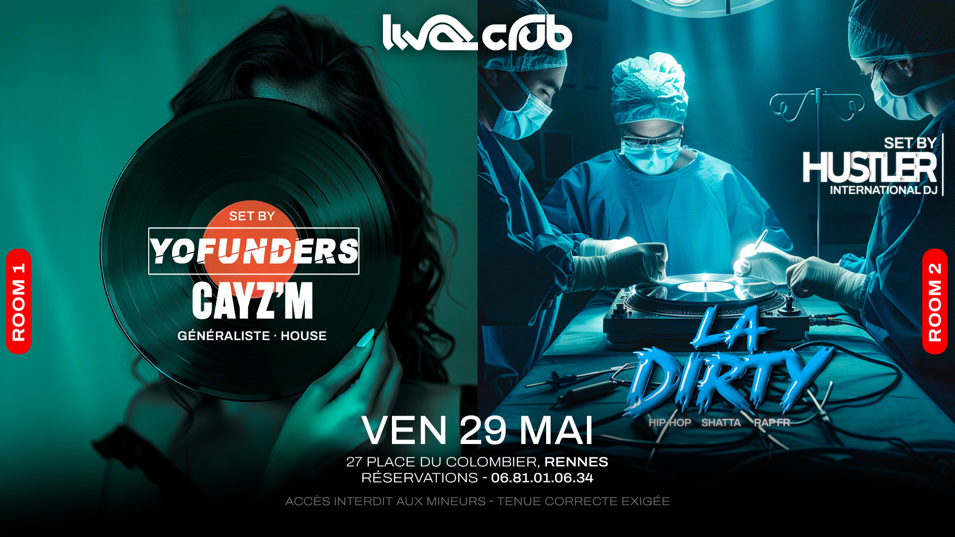 La Dirty (Boiler) : Yofunders & Cayz'm (R1) + Hustler (R2)