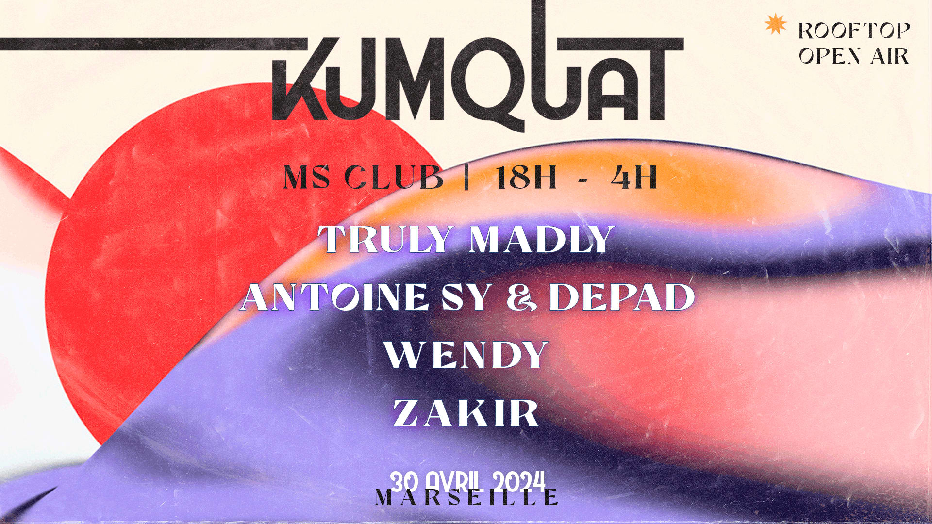 Ms Club W/ Truly Madly, Antoine Sy & Depad, Wendy, Zakir