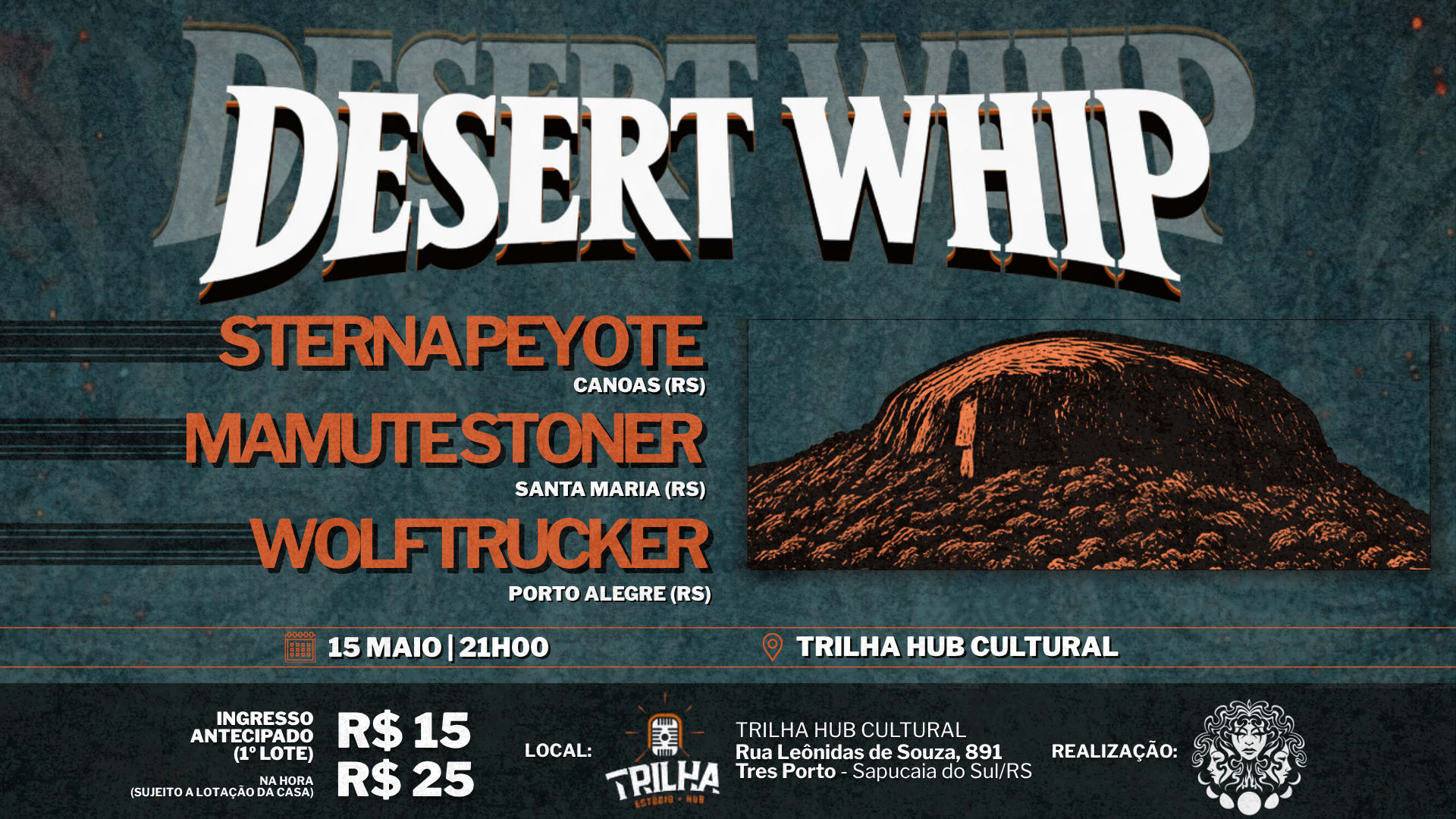 #1 Desert Whip - Trilha Hub Cultural