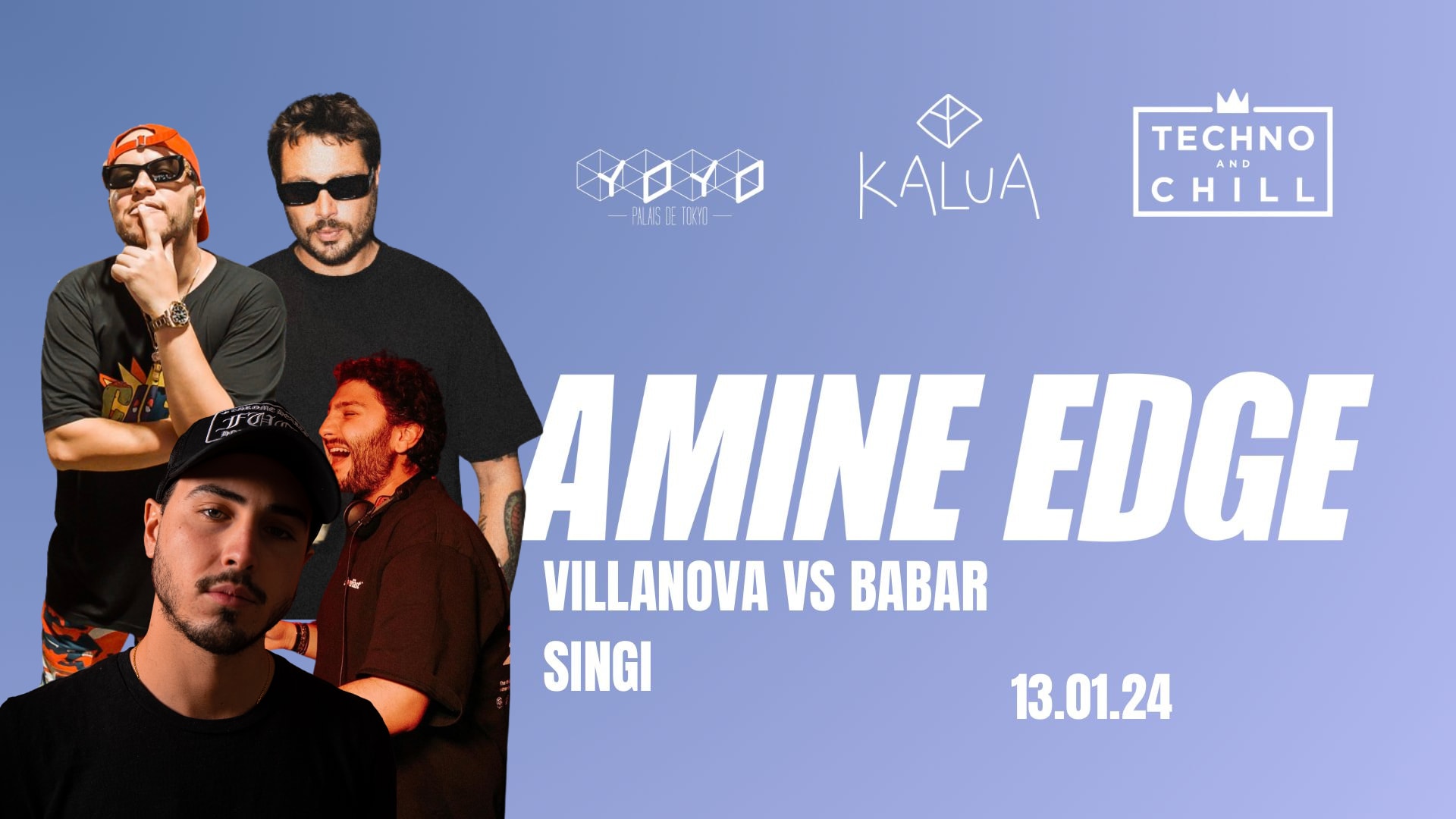 Kalua X Techno And Chill - Amine Edge - Villanova B2b Babar