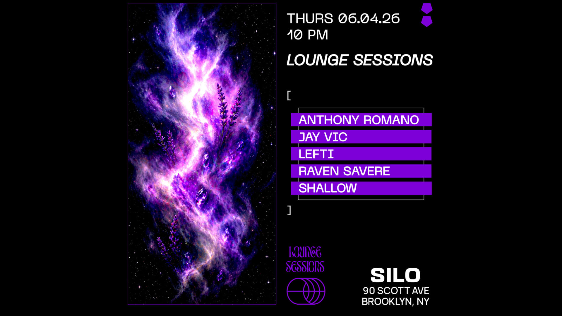 Lounge Sessions - All Night B2b @ Silo Brooklyn