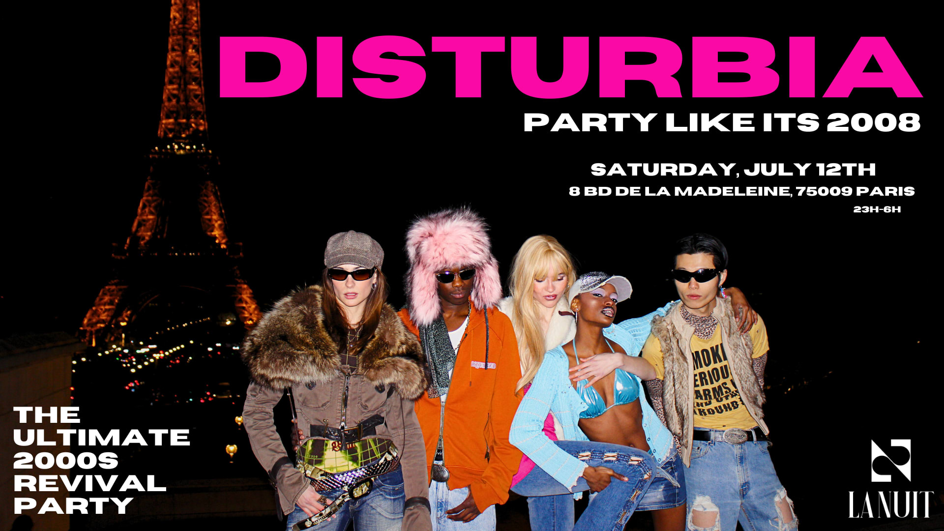 Disturbia 2000's Revival Party