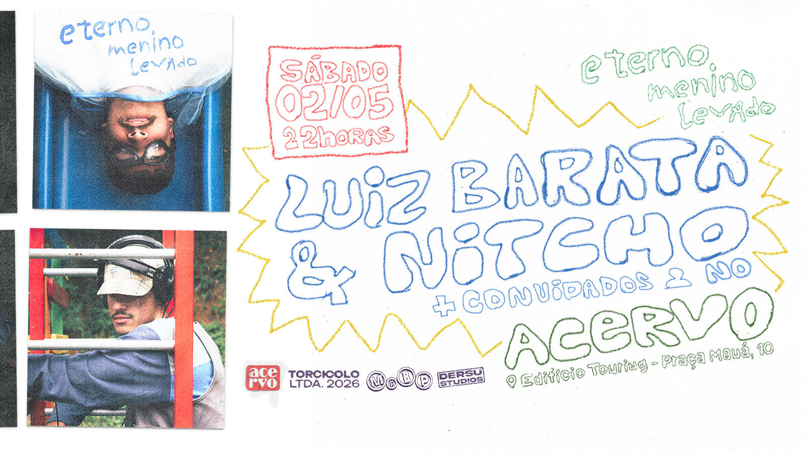 Acervo Apresenta: Luiz Barata & Nitcho (+Convidados)