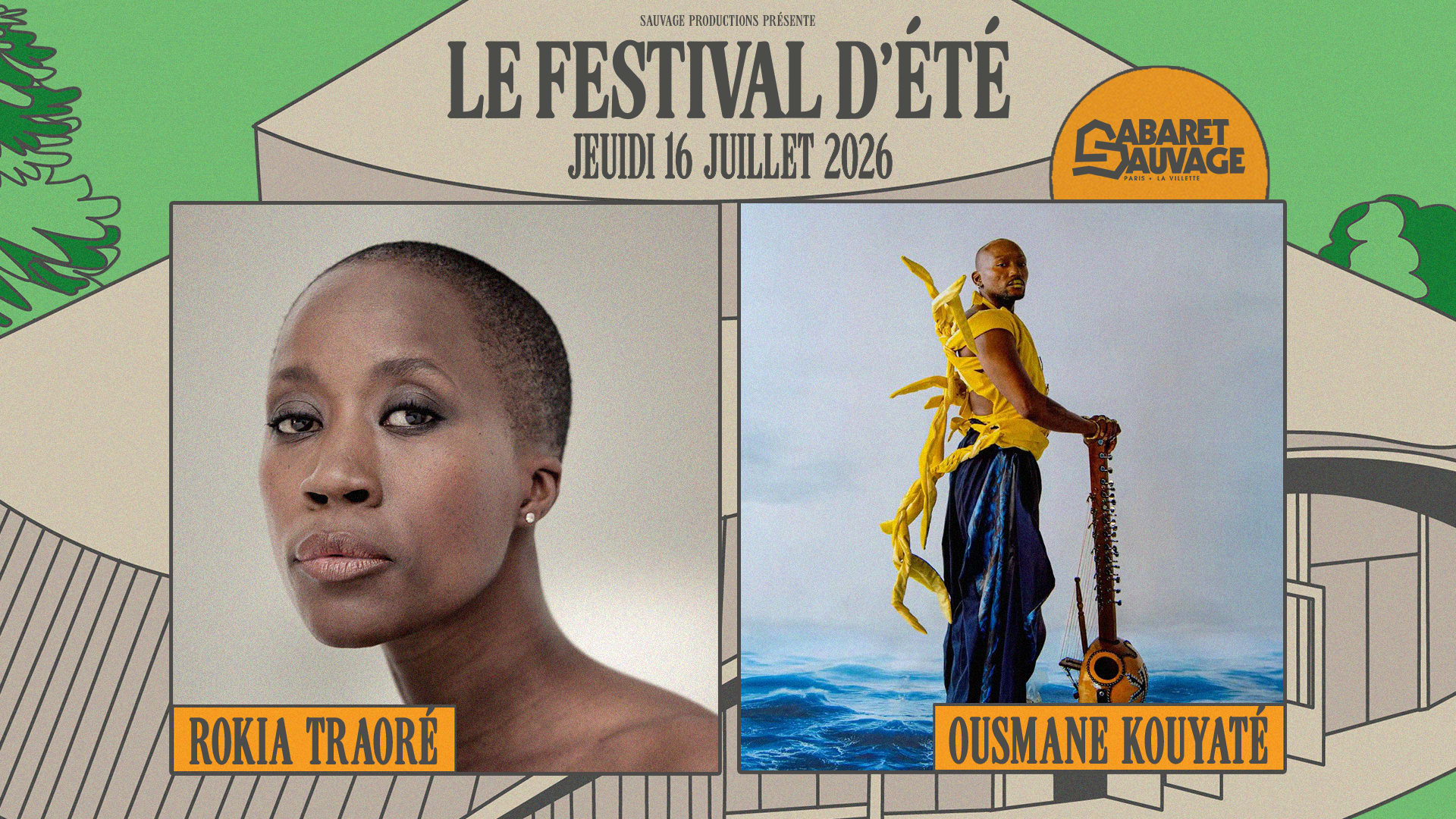 Festival D’Été • Rokia Traoré I Ousmane Kouyaté