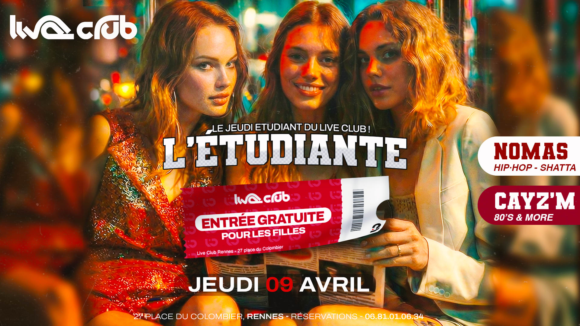 L'etudiante : B2b Avec Cayz'm & Nomas