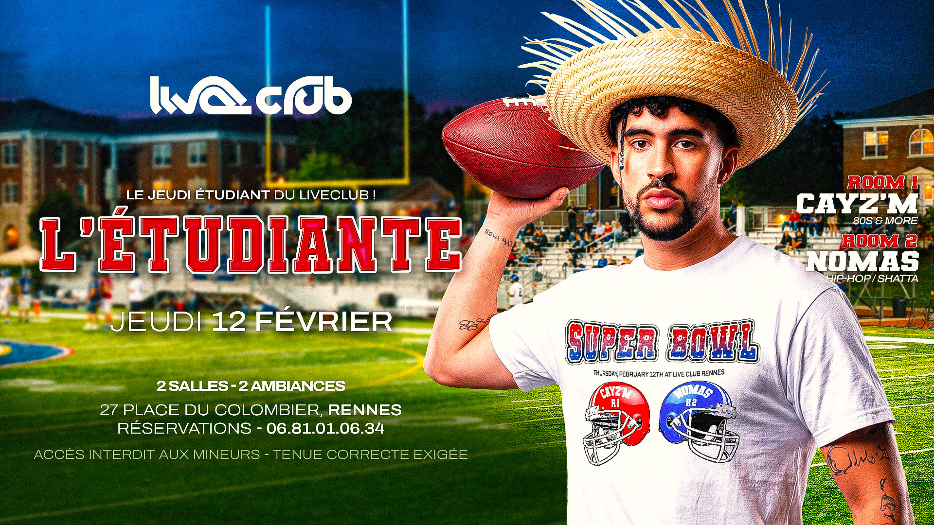 L'etudiante : Nomas (R2) & Cayz'm (R1)