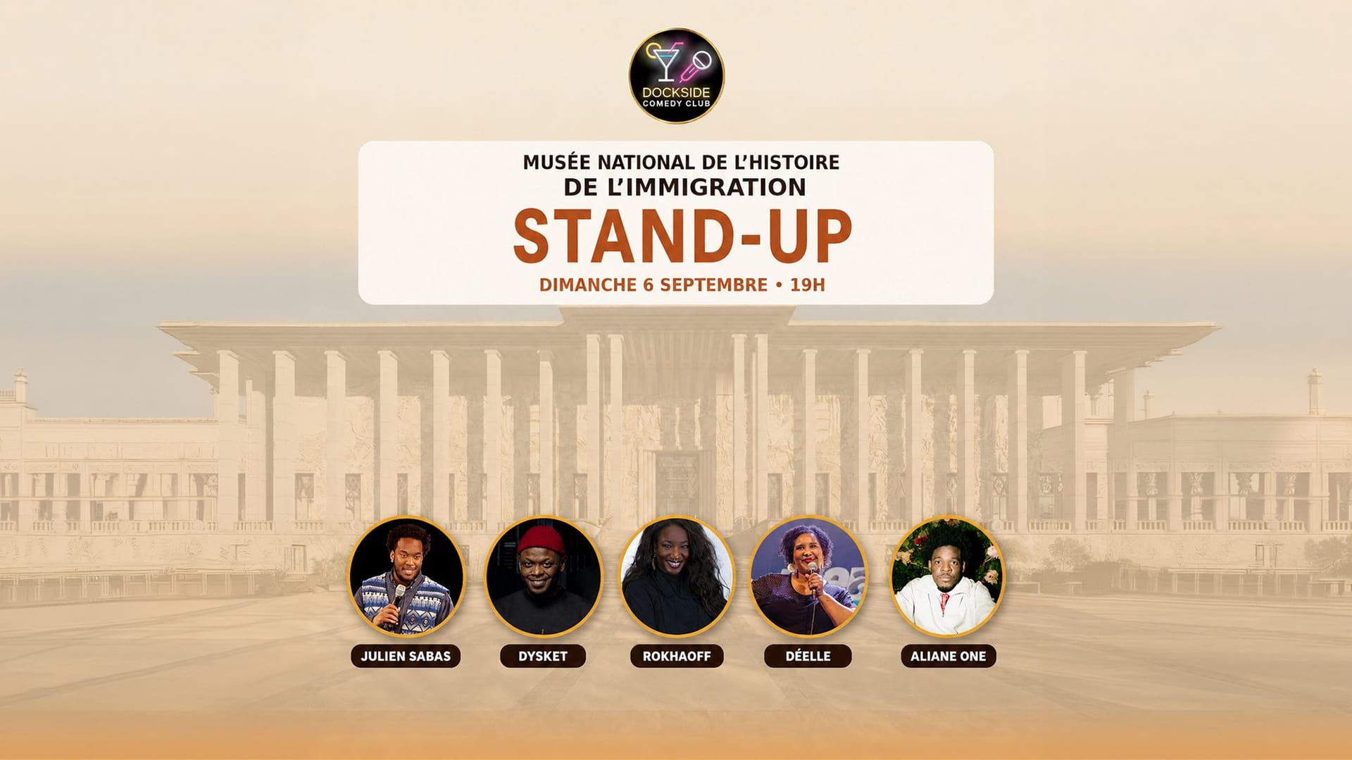 Dockside Comedy Aux Lionnes