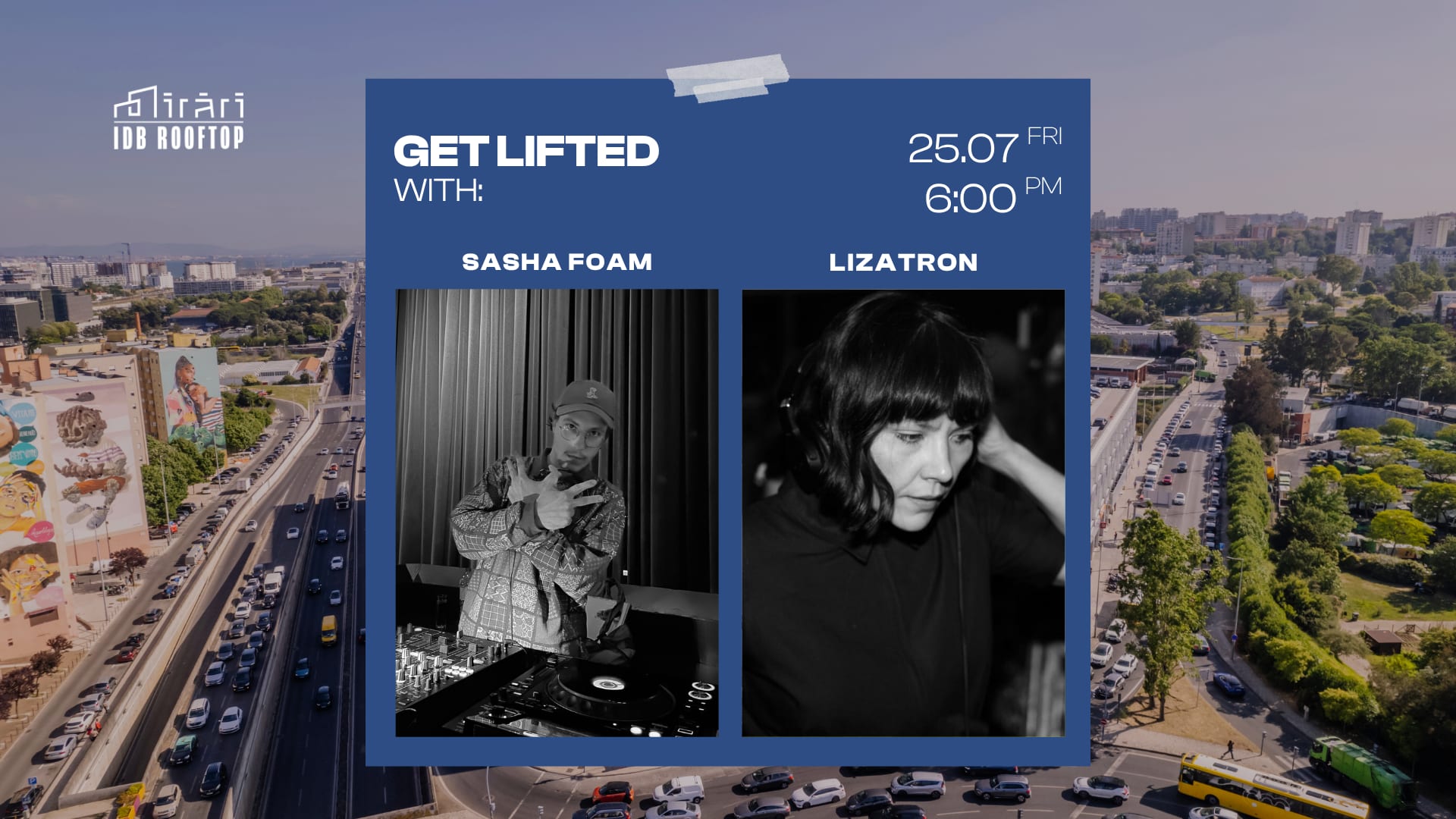 Get Lifted With: Sasha Foam & Lizatron
