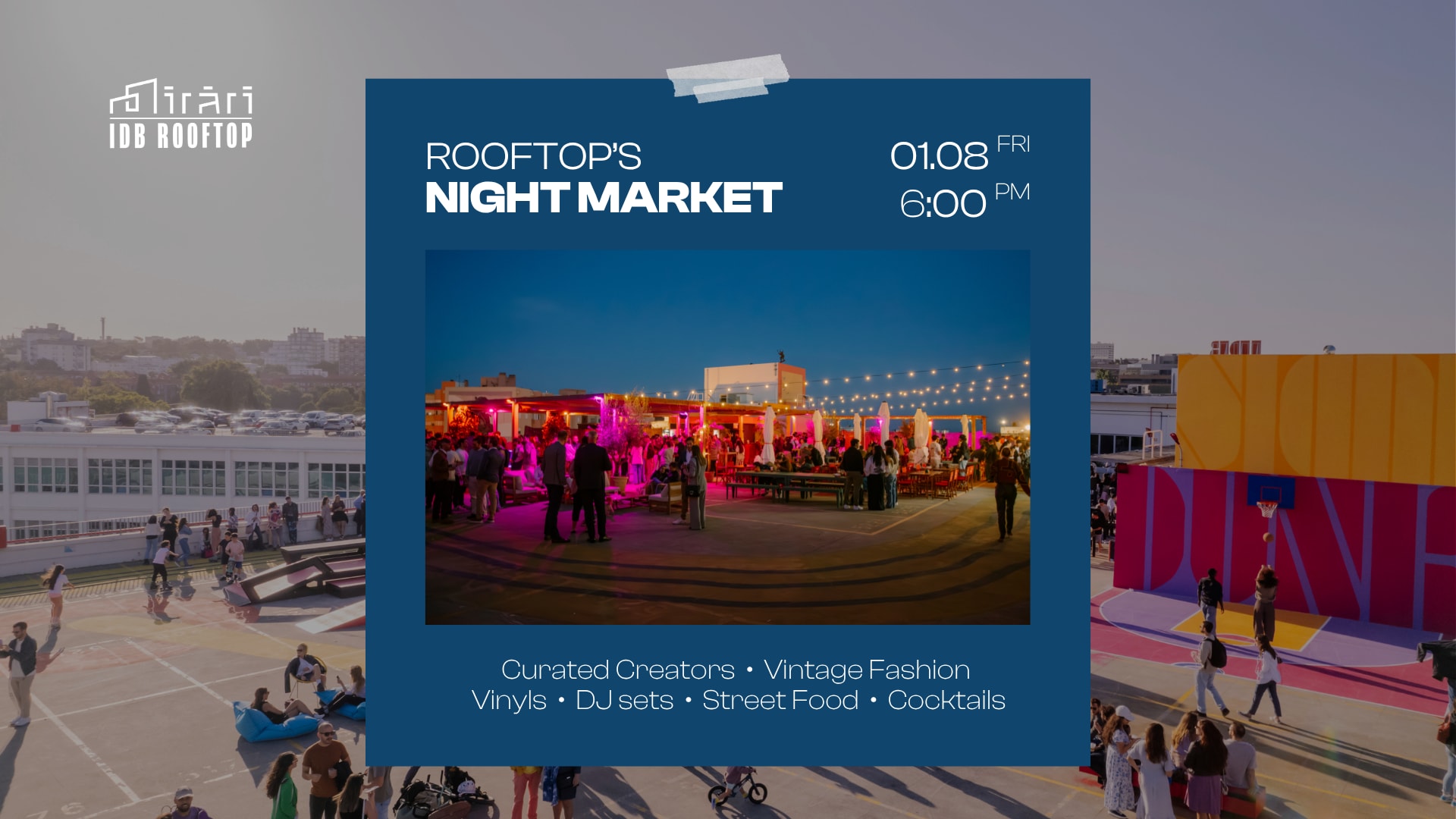 Rooftop's Night Market