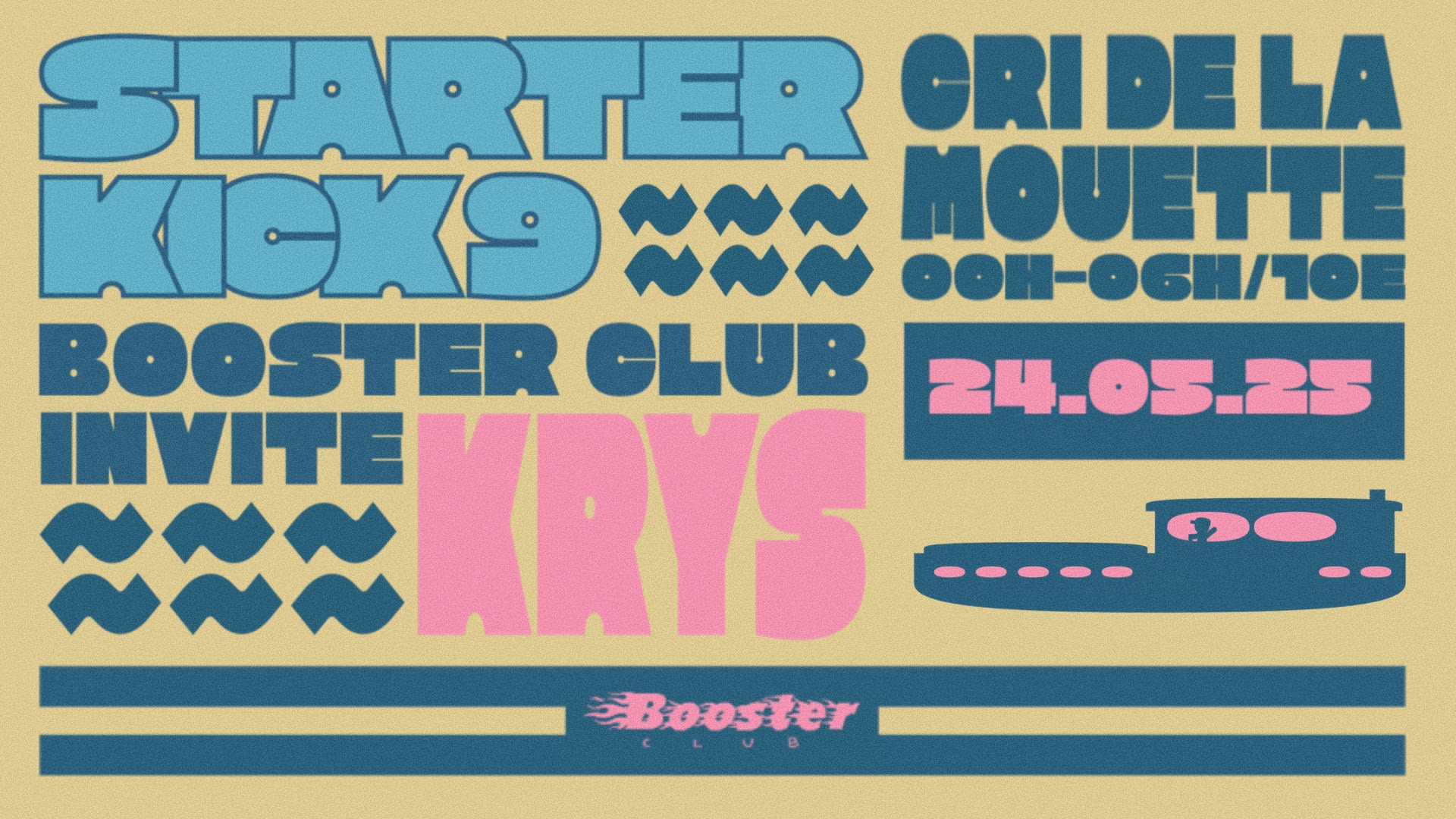 Starter Kick 9 - Booster Club Invite Krys