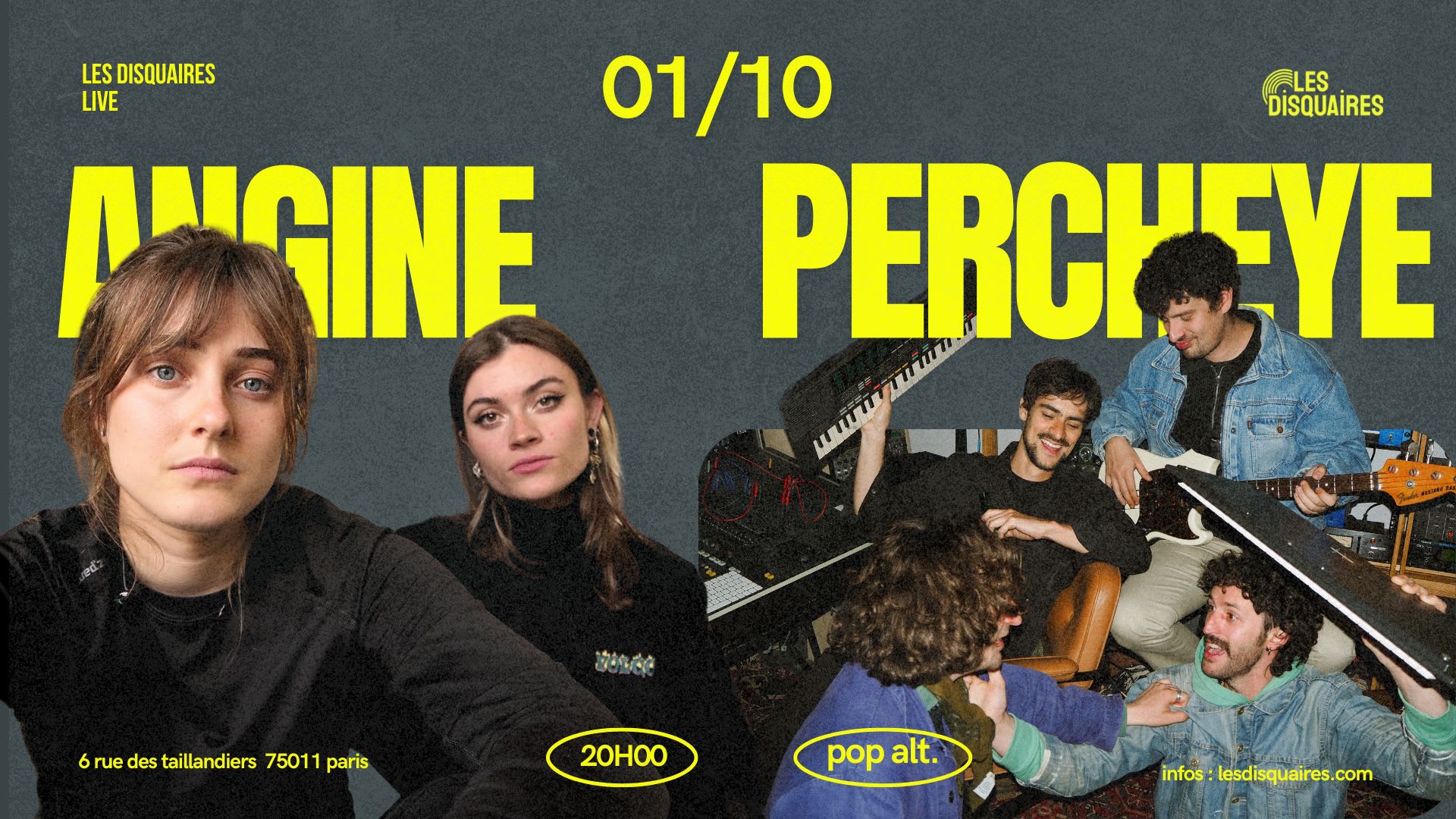 Angine X Percheye - Live