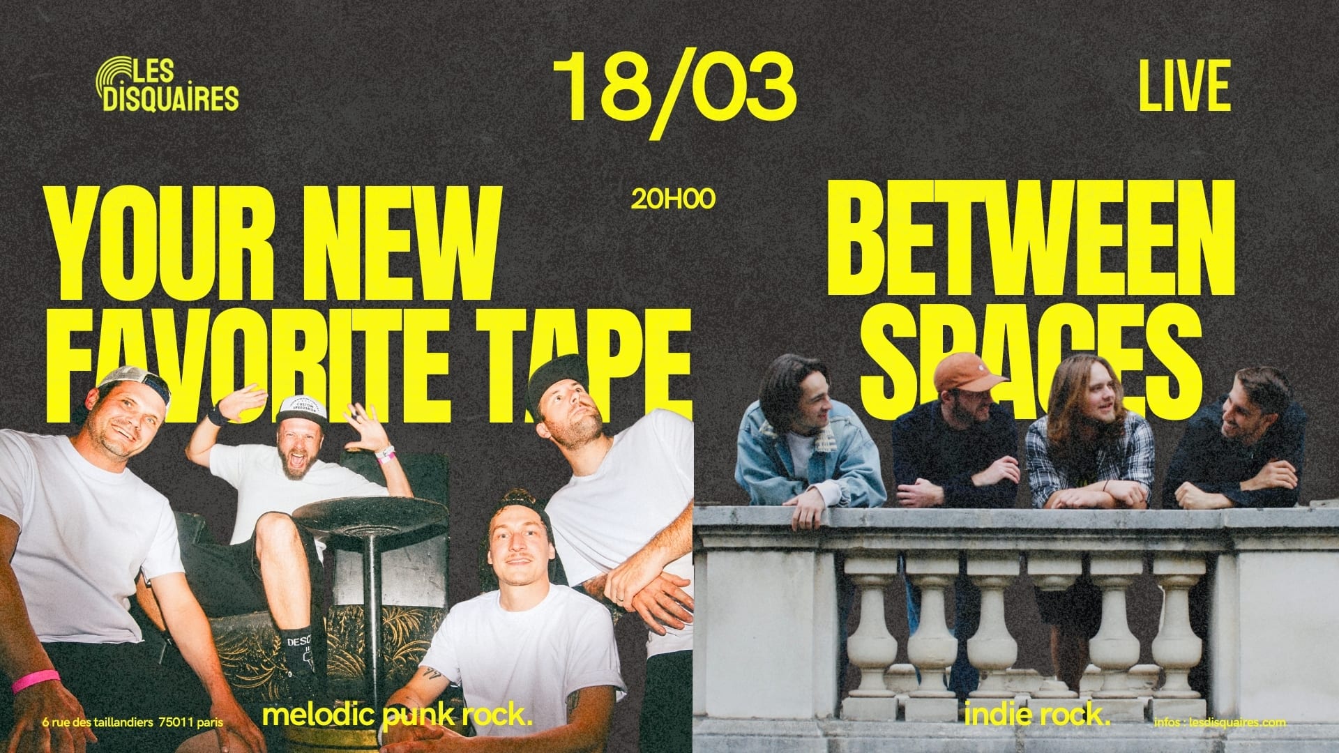 Between Spaces X Your New Favorite Tape - Live
