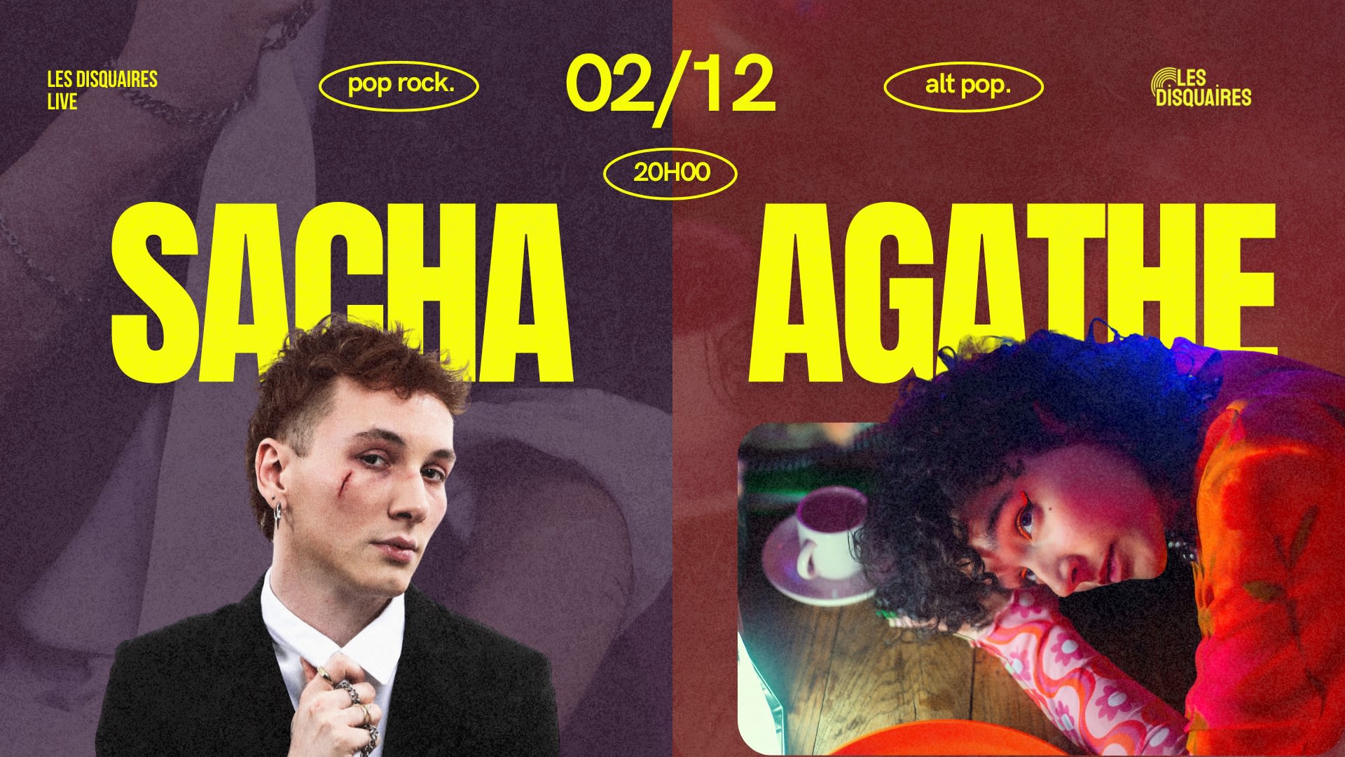 Sacha X Agathe - Live