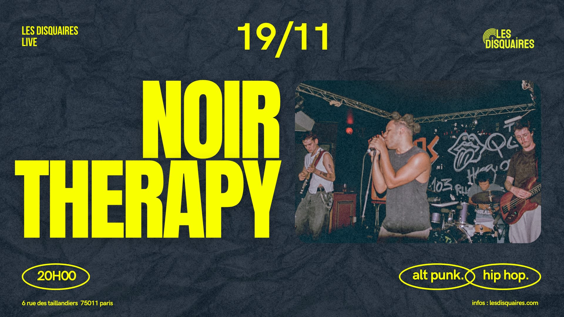 Noir Therapy - Live