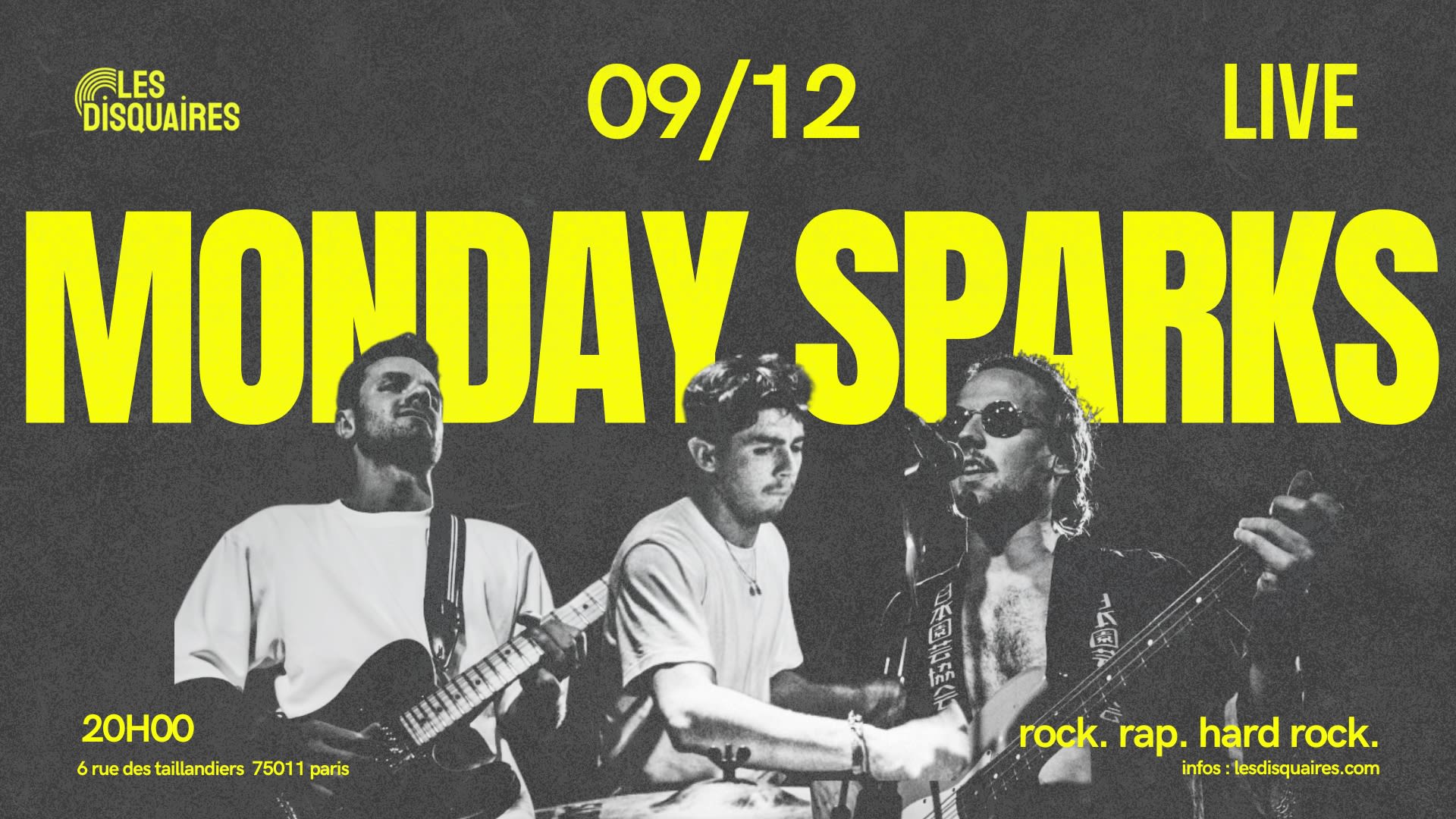 Monday Sparks - Live