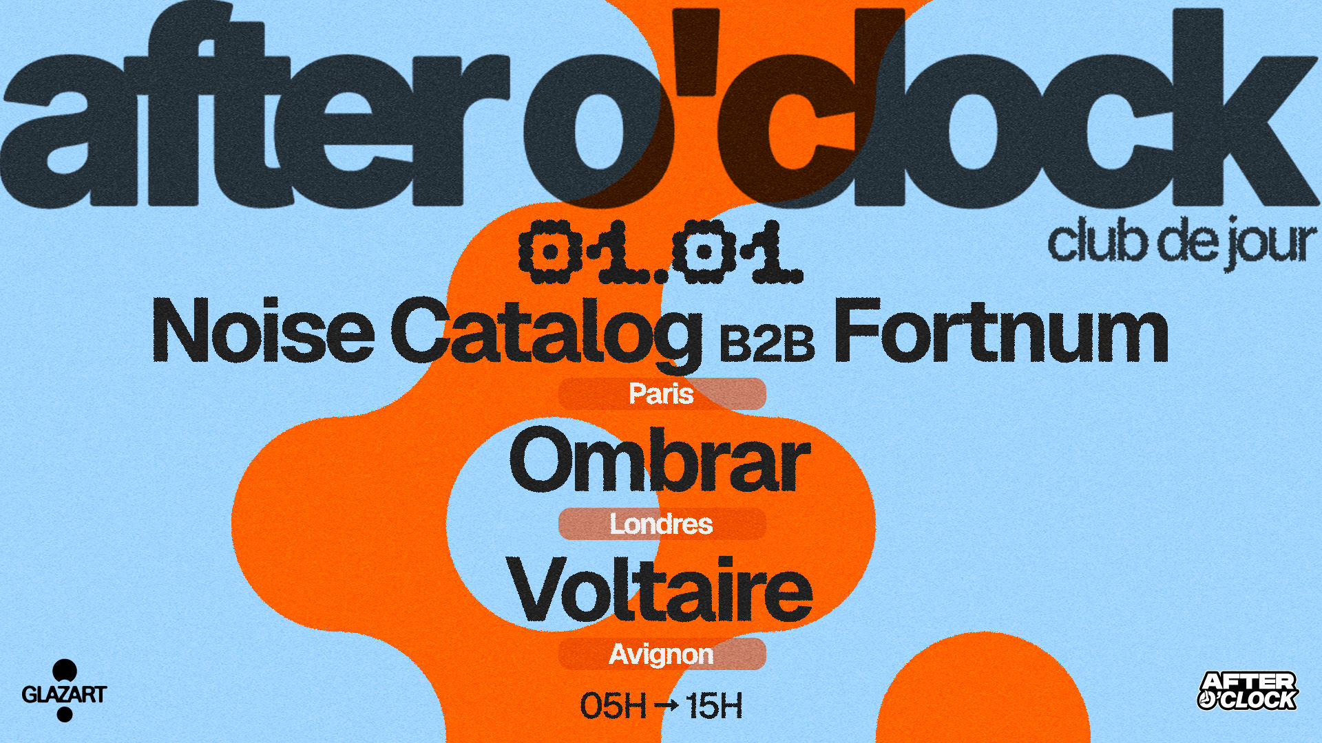 After O'clock : Voltaire- Ombrar - Noise Catalog B2b Fortnum