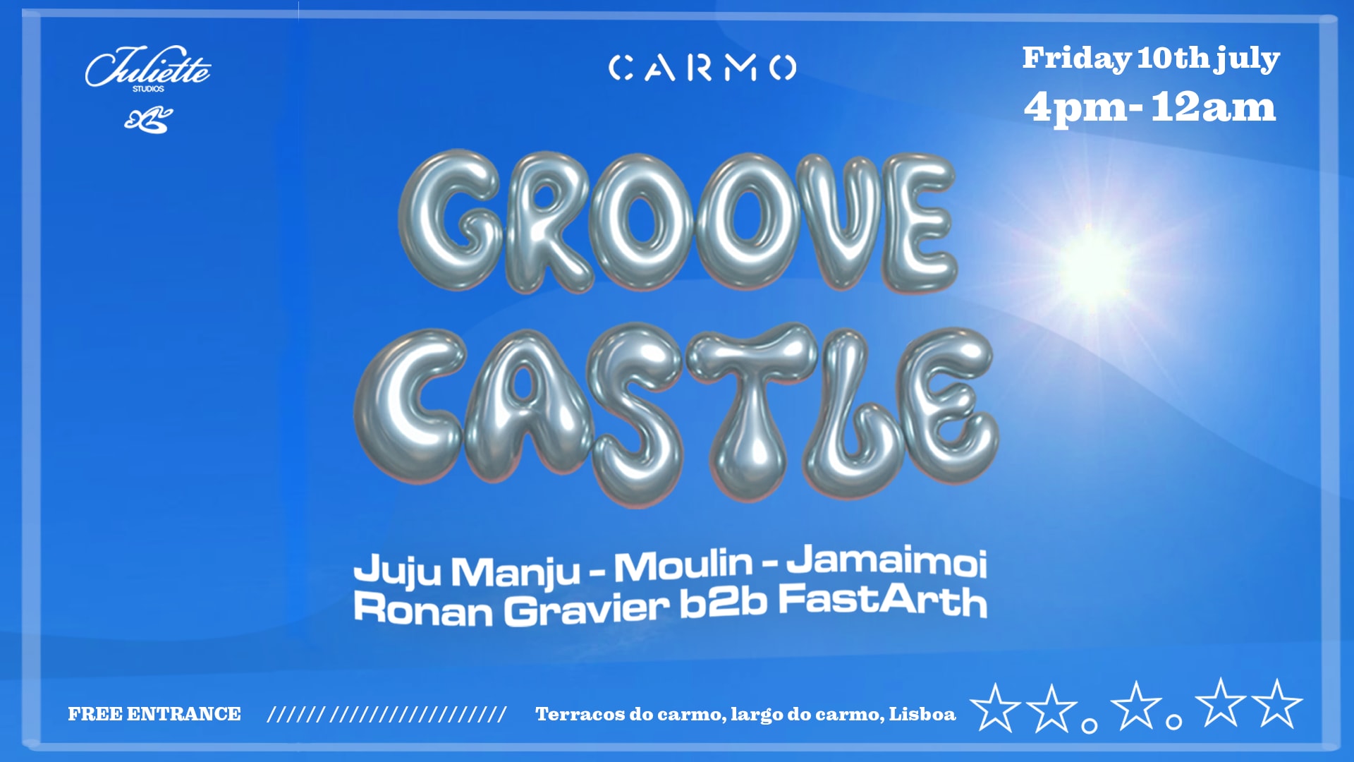 Groove Castle V3 - Rooftop Party @Carmo