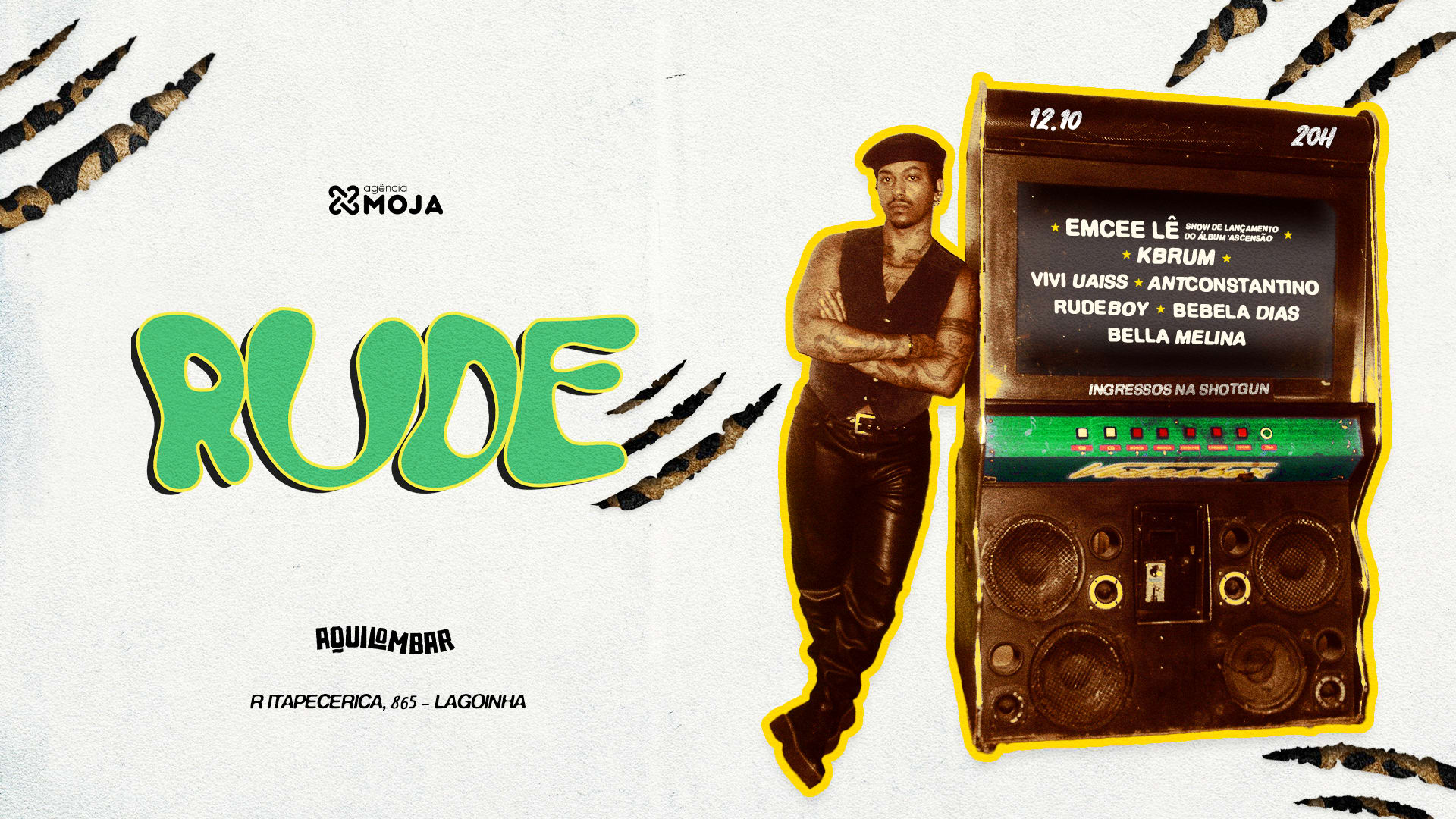 Rude Apresenta Emcee Lê, Kbrum, Vivi Uaiss E Antconstantino