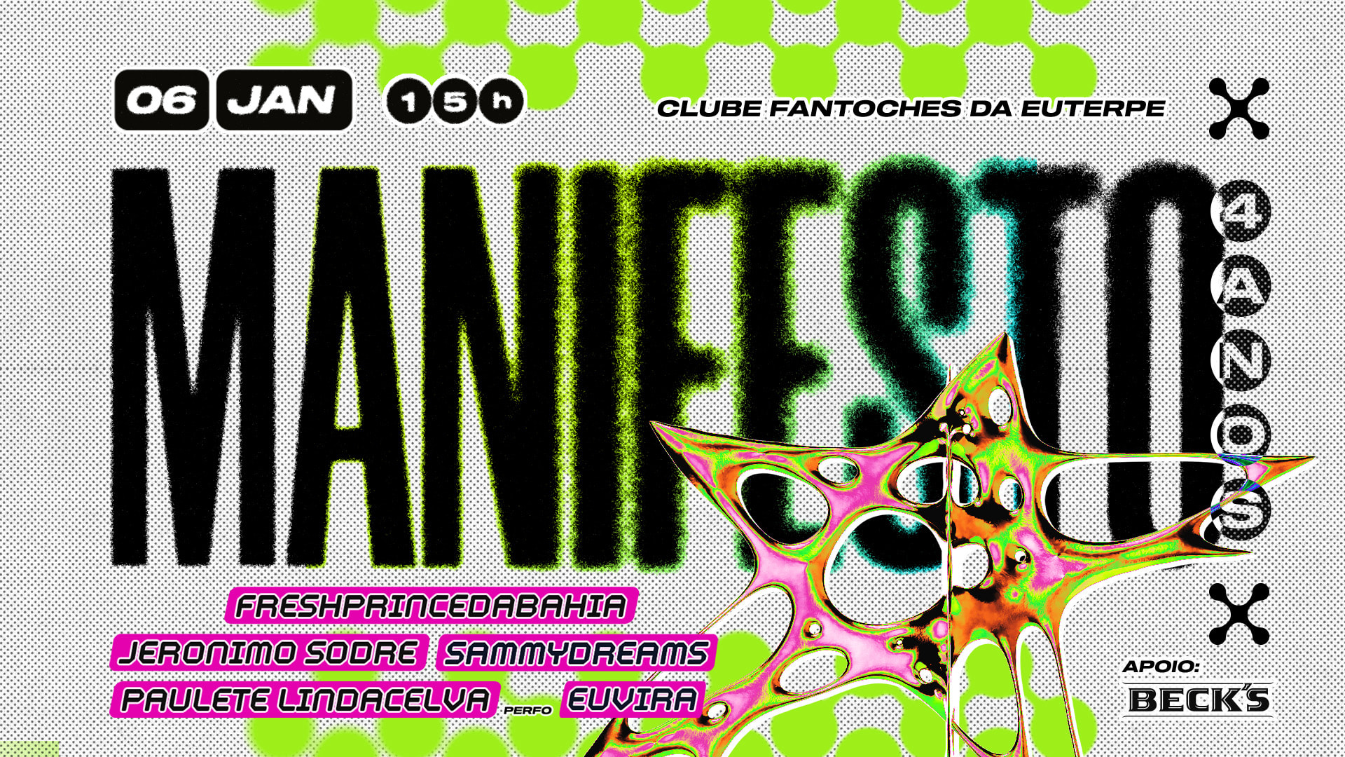 Manifesto 4 Anos De Pura Sedução @ Clube Fantoches
