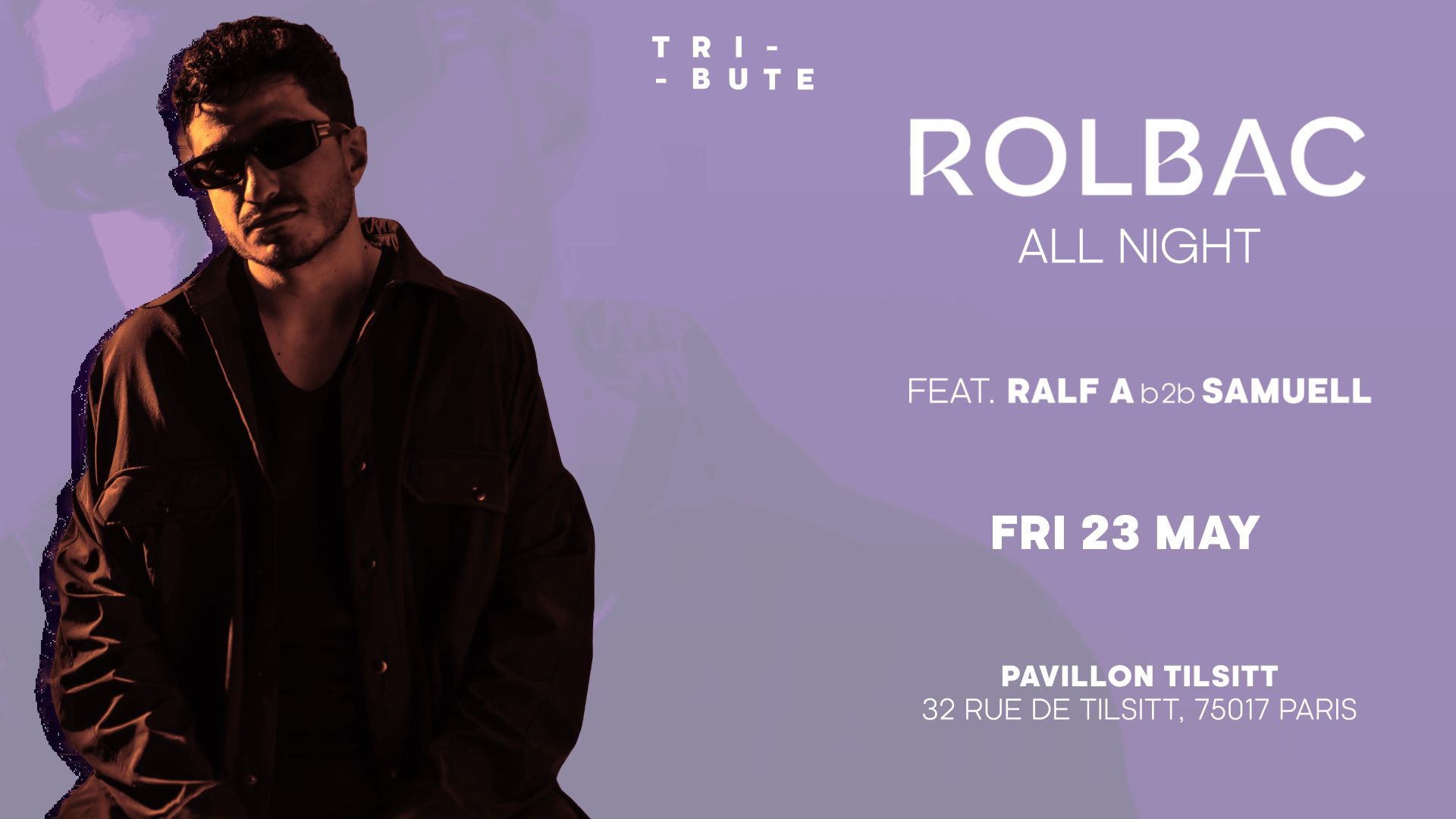 Tribute Hosts Rolbac All Night
