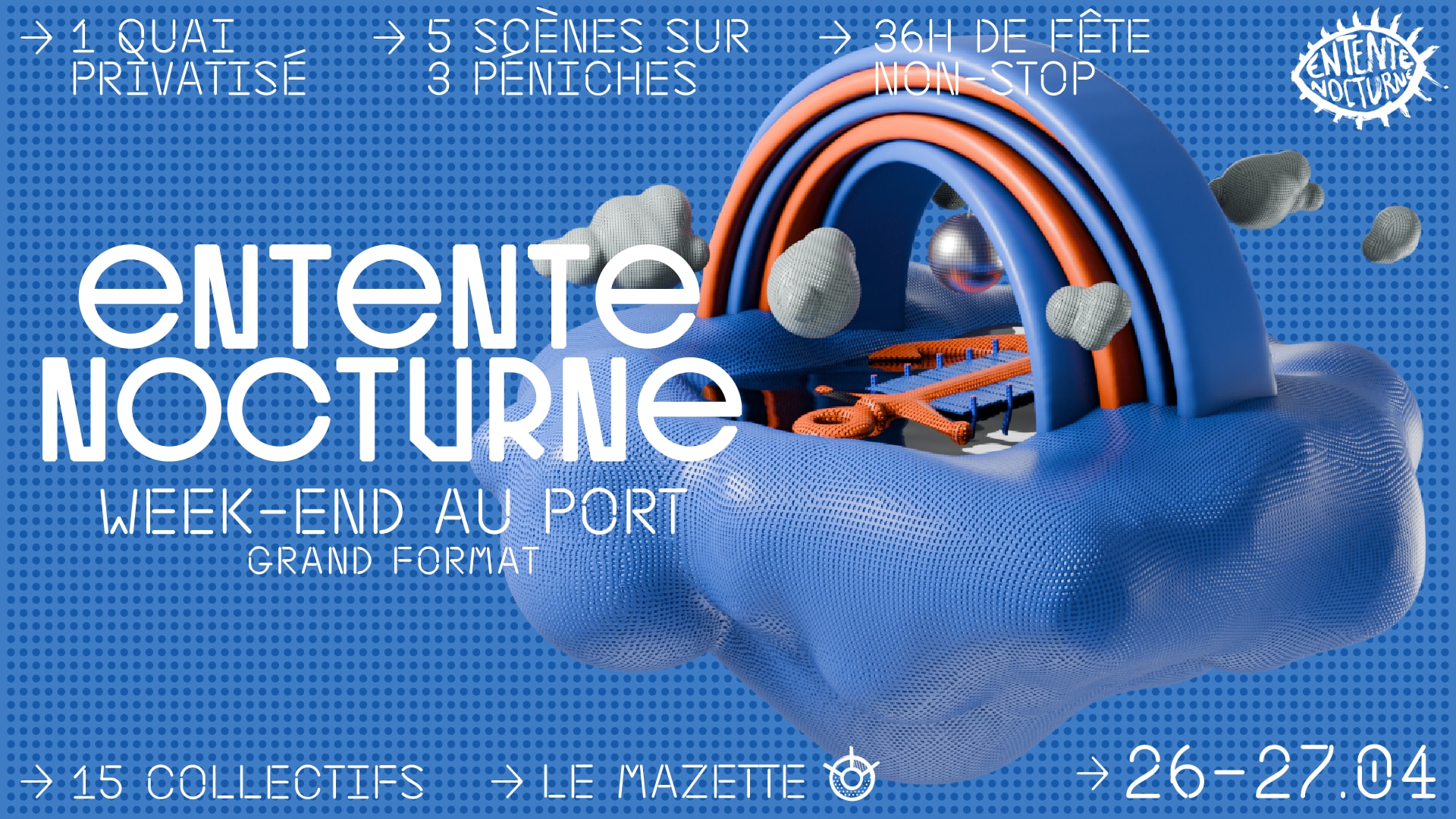 Entente Nocturne : Week-End Au Port Grand Format !