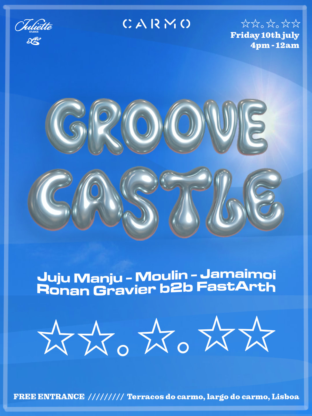 Groove Castle V3 - Rooftop Party @Carmo