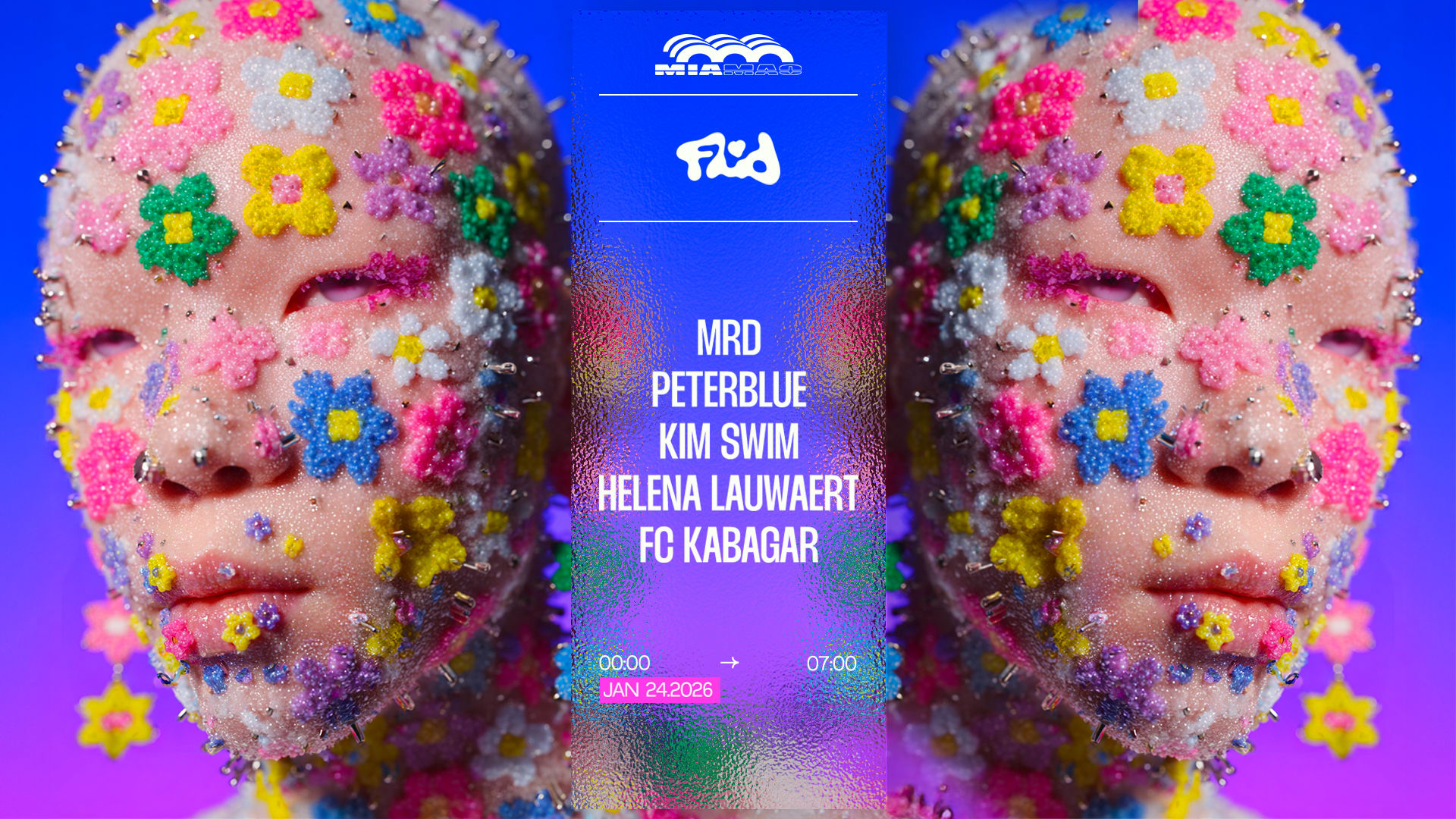Fluid : Mrd, Peterblue, Helena Lauwaert, Kim Swim,Fc Kabagar